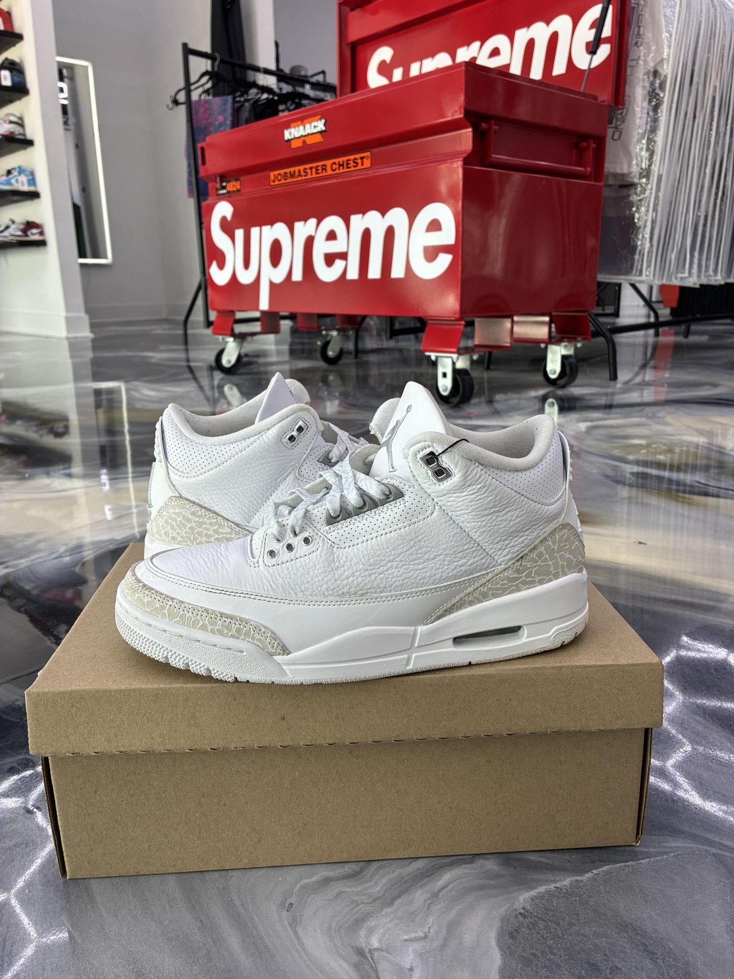 Jordan 3 "Pure Money" Used Size 8.5