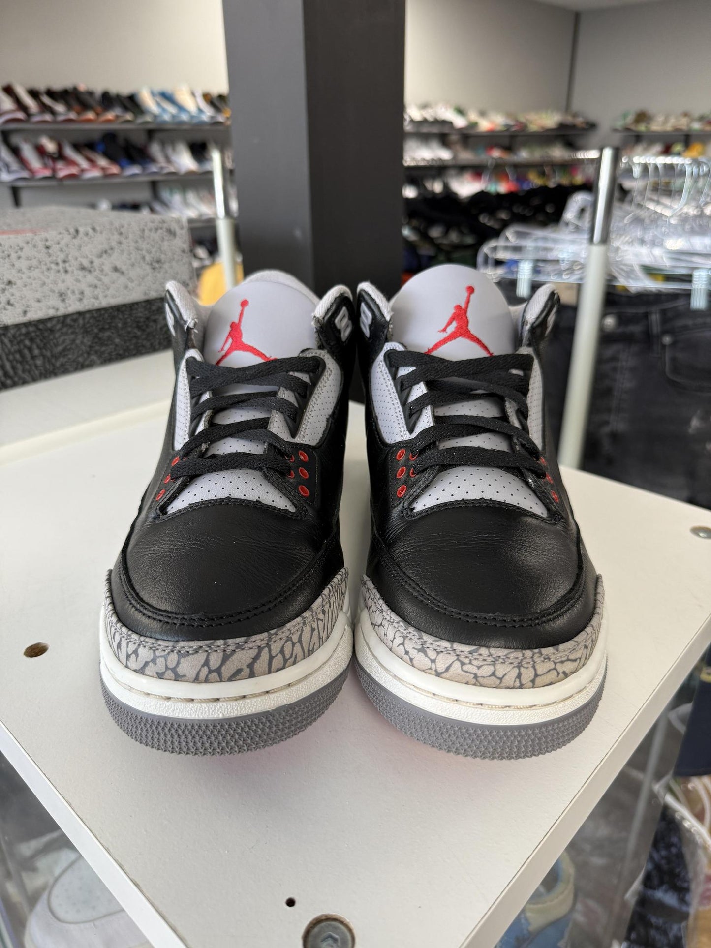 Jordan 3 "Black Cement" Used Size 10.5