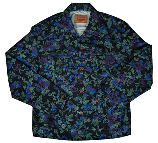 Supreme Levis Roses Trucker Jacket