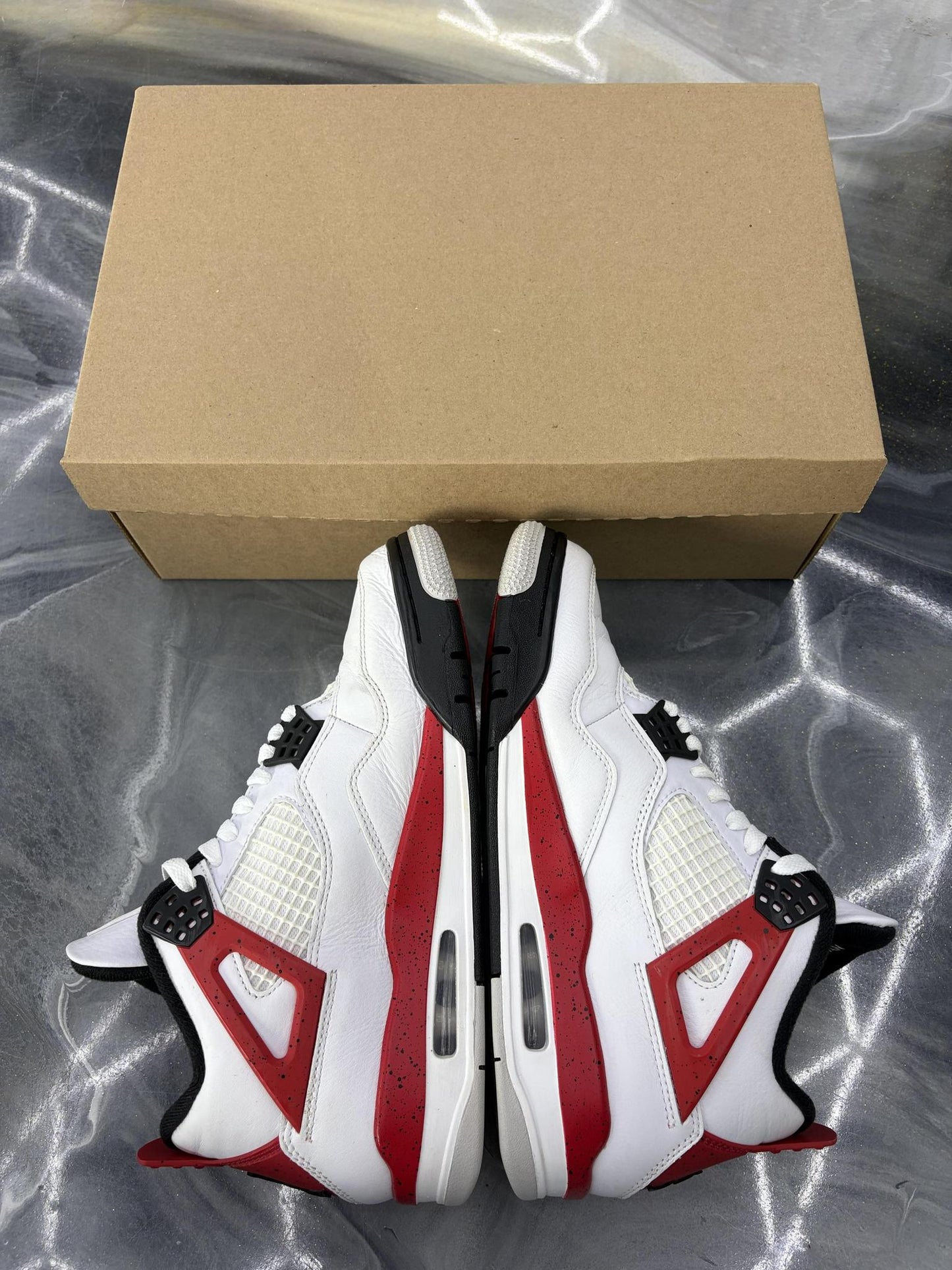 Jordan 4 "Red Cement" Used Size 8