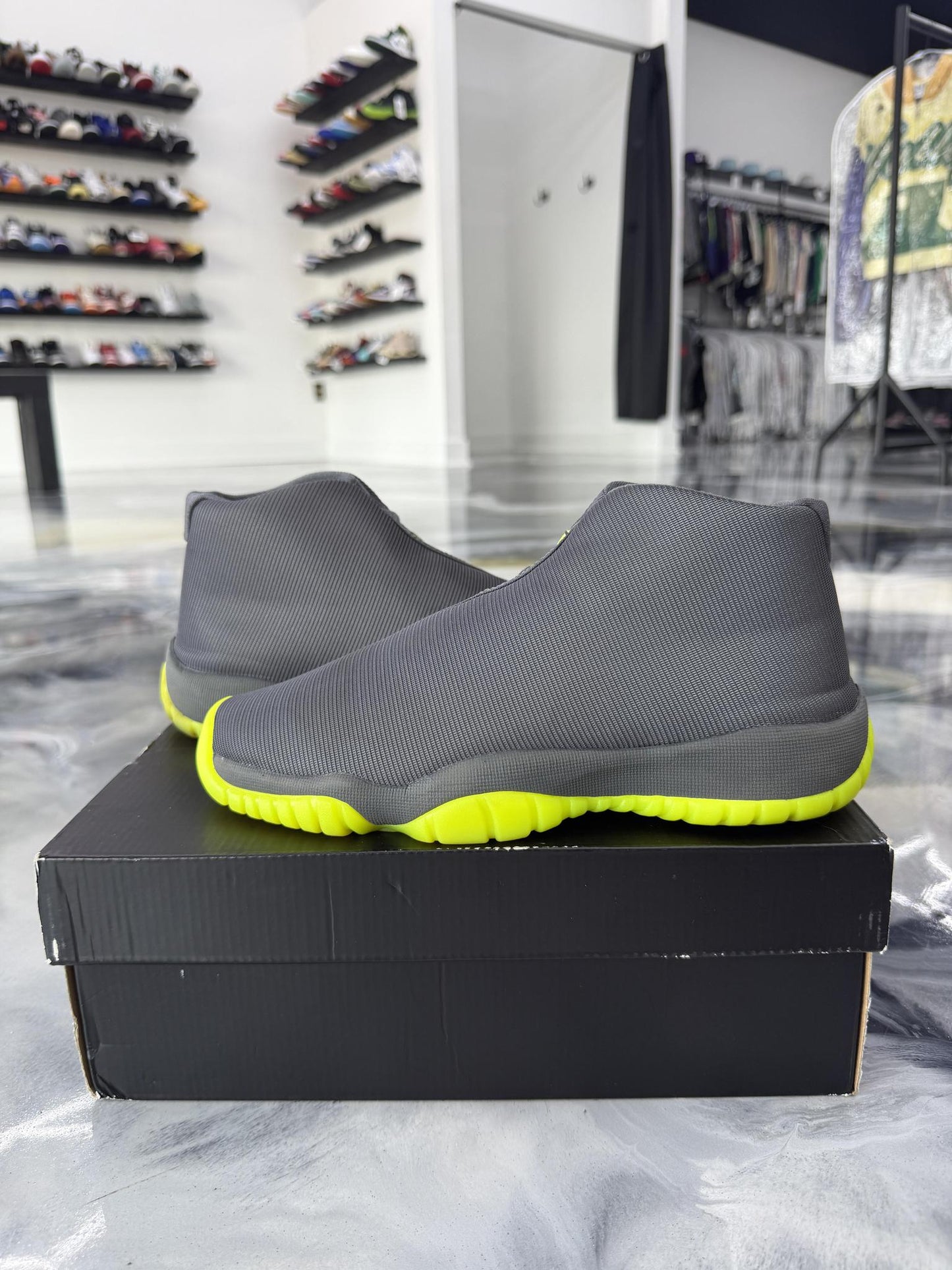 Jordan Future Dark Grey Volt Used