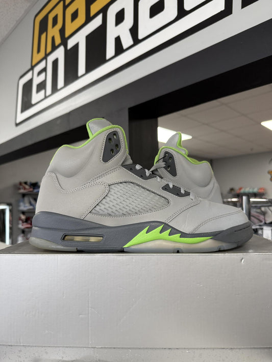 Jordan 5 "Green Bean" Used Size 12