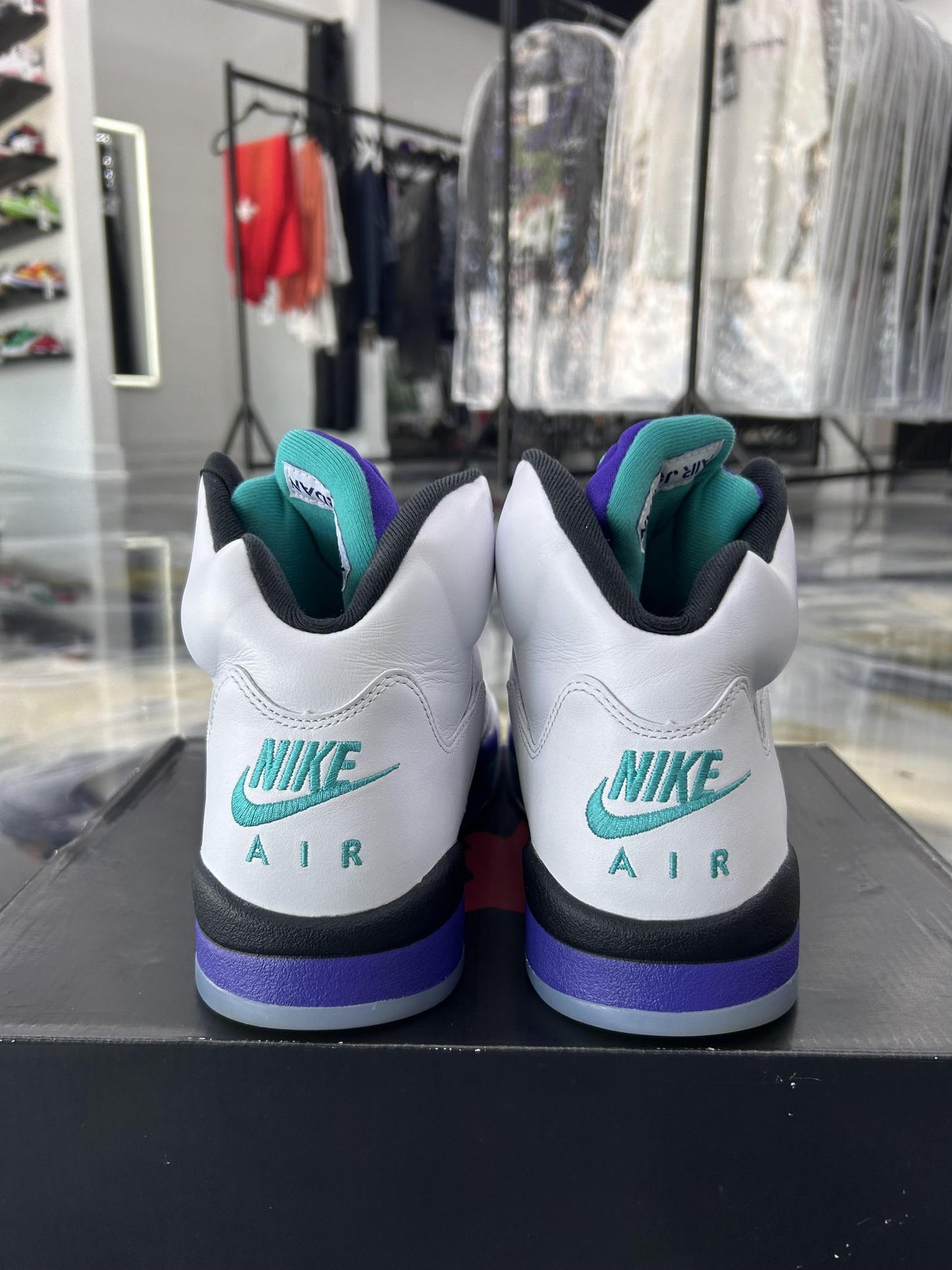 Jordan 5 "Grape" Used Size 12