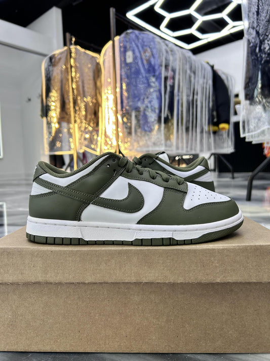 Nike Dunk Low "Medium Olive" Used Size 7.5
