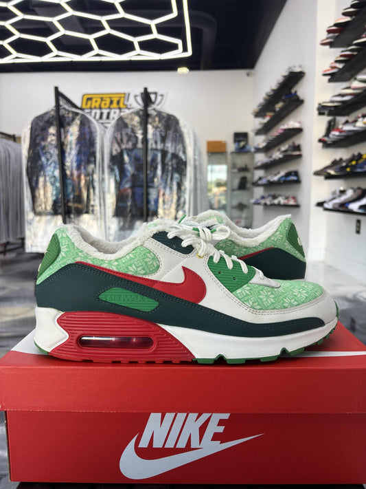 Nike Air Max 90 "Nordic Christmas" Used Size 12.5