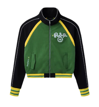 GV Gallery Raspberry Hills Jamaica Berry Jacket "Green Yellow"