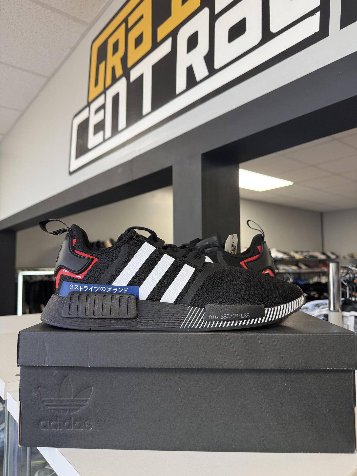 Adidas NMD "Japan Pack Black" Used Size 13