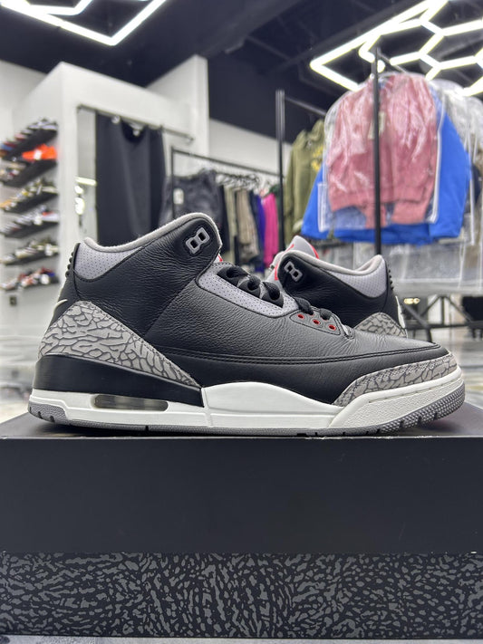Jordan 3 "Black Cement" Used Size 12