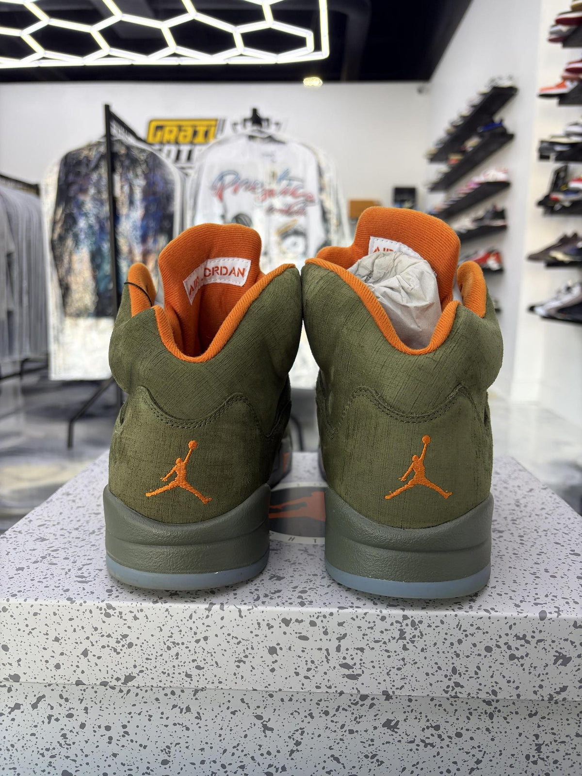 Jordan 5 "Olive" Used Size 12