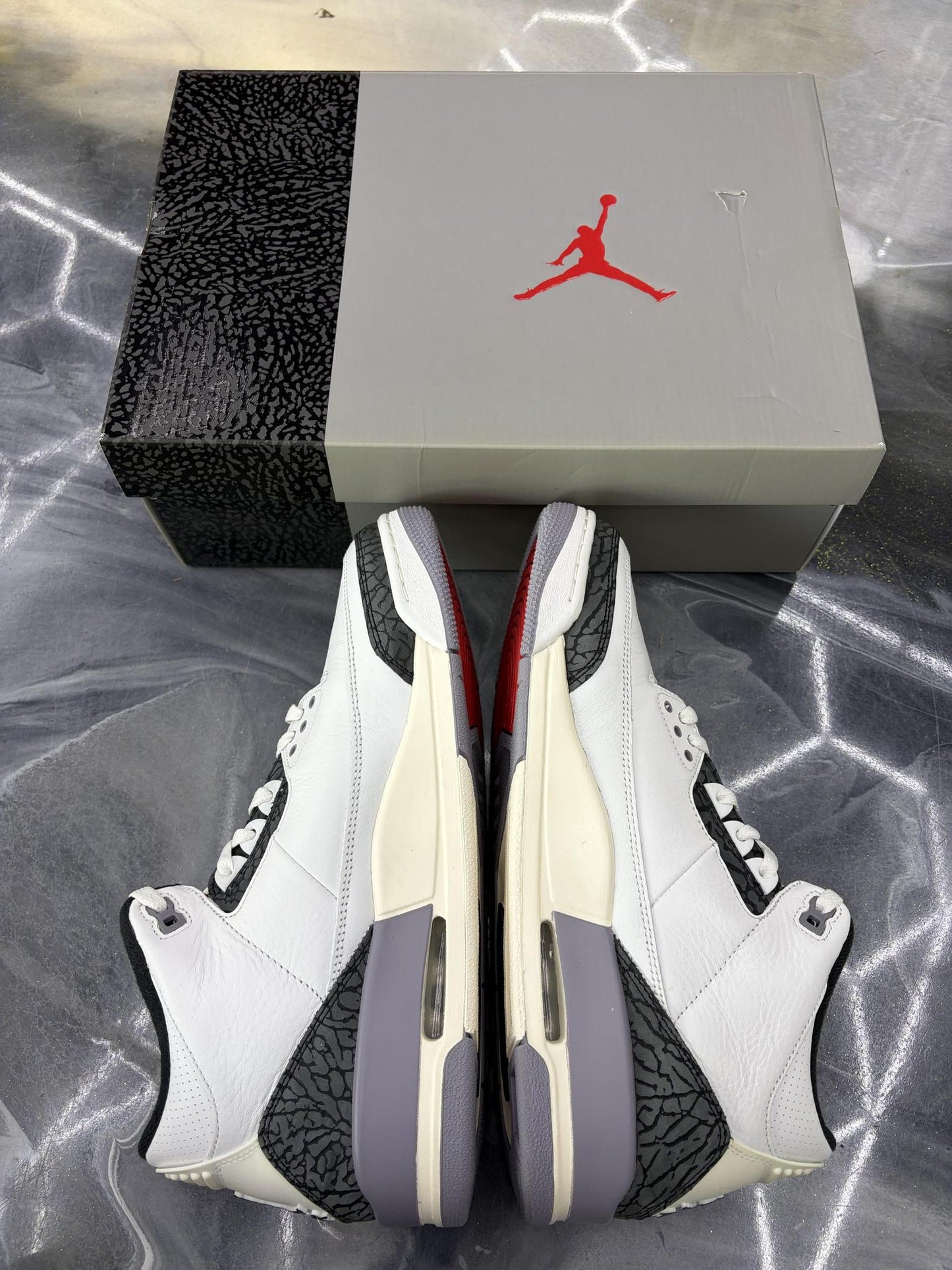 Jordan 3 "Cement Grey" Used Size 11