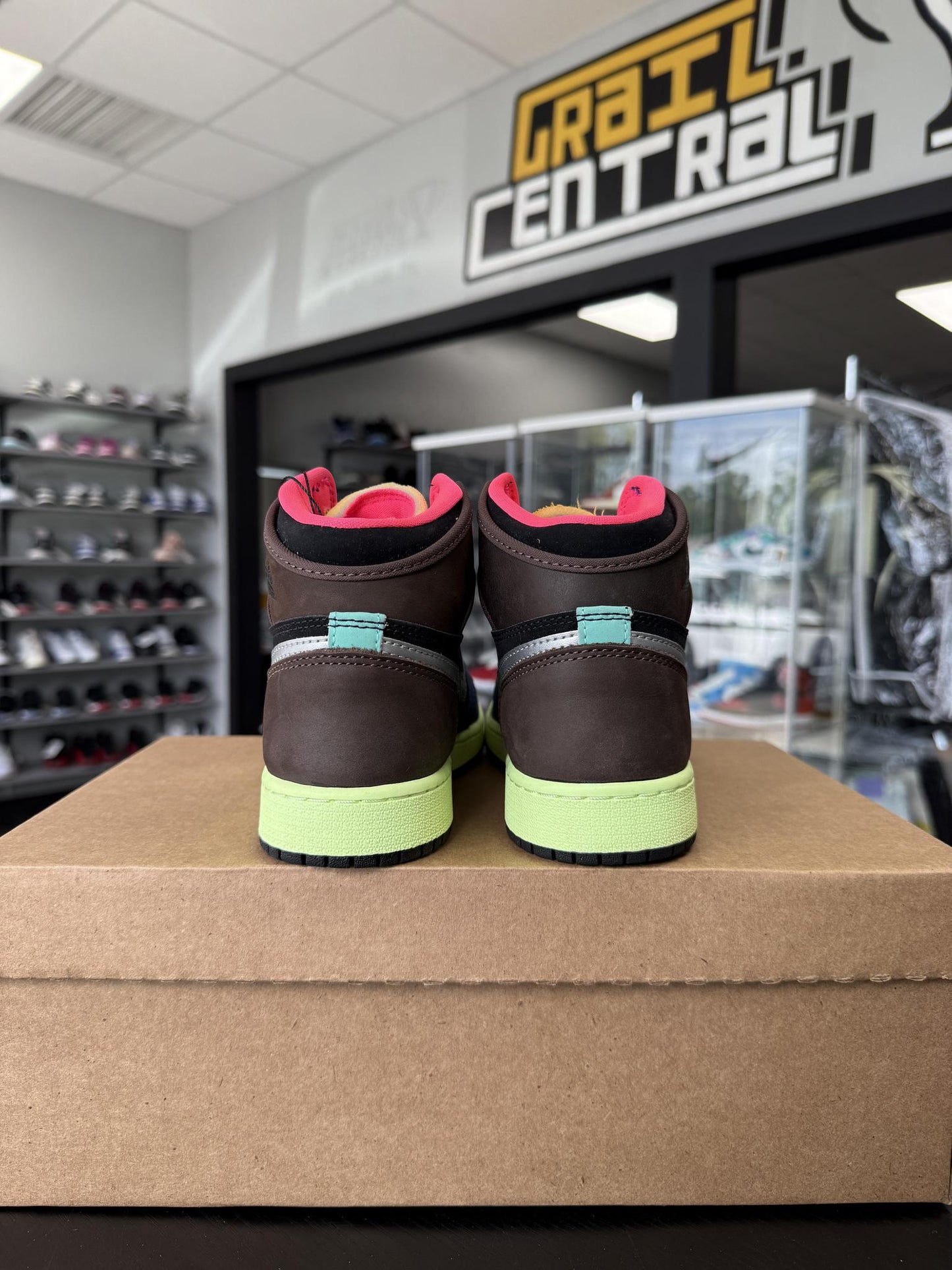 Jordan 1 "Tokyo Bio Hack" Used Size 4.5Y/6W