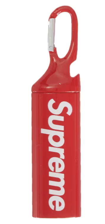 Supreme Carabiner Lighter Case "Red"