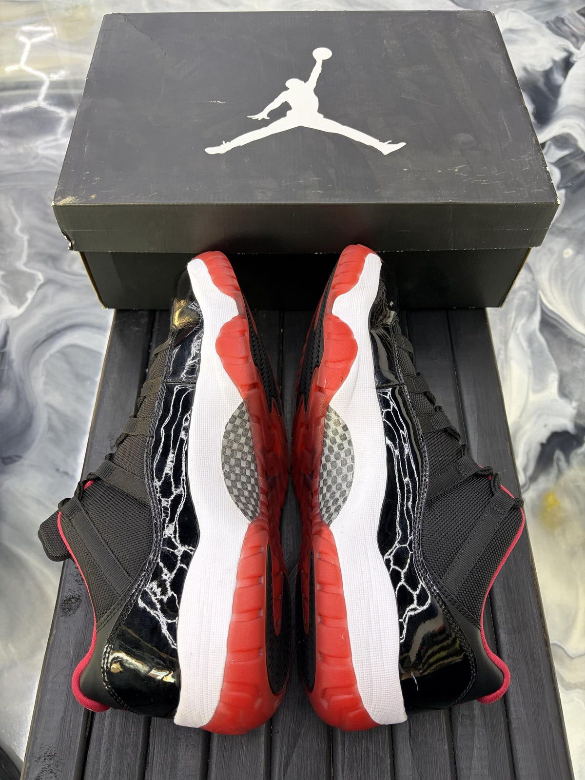 Jordan 11 Low "Bred" Used Size 12