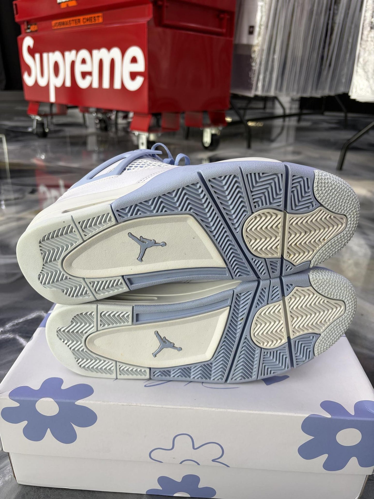Jordan 4 "Forget Me Not" Used Size 12W/10.5M