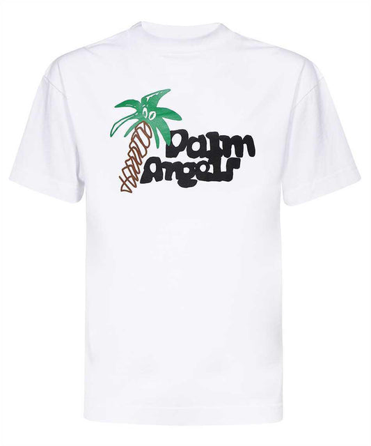 Palm Angels Tee "Palm Tree White"