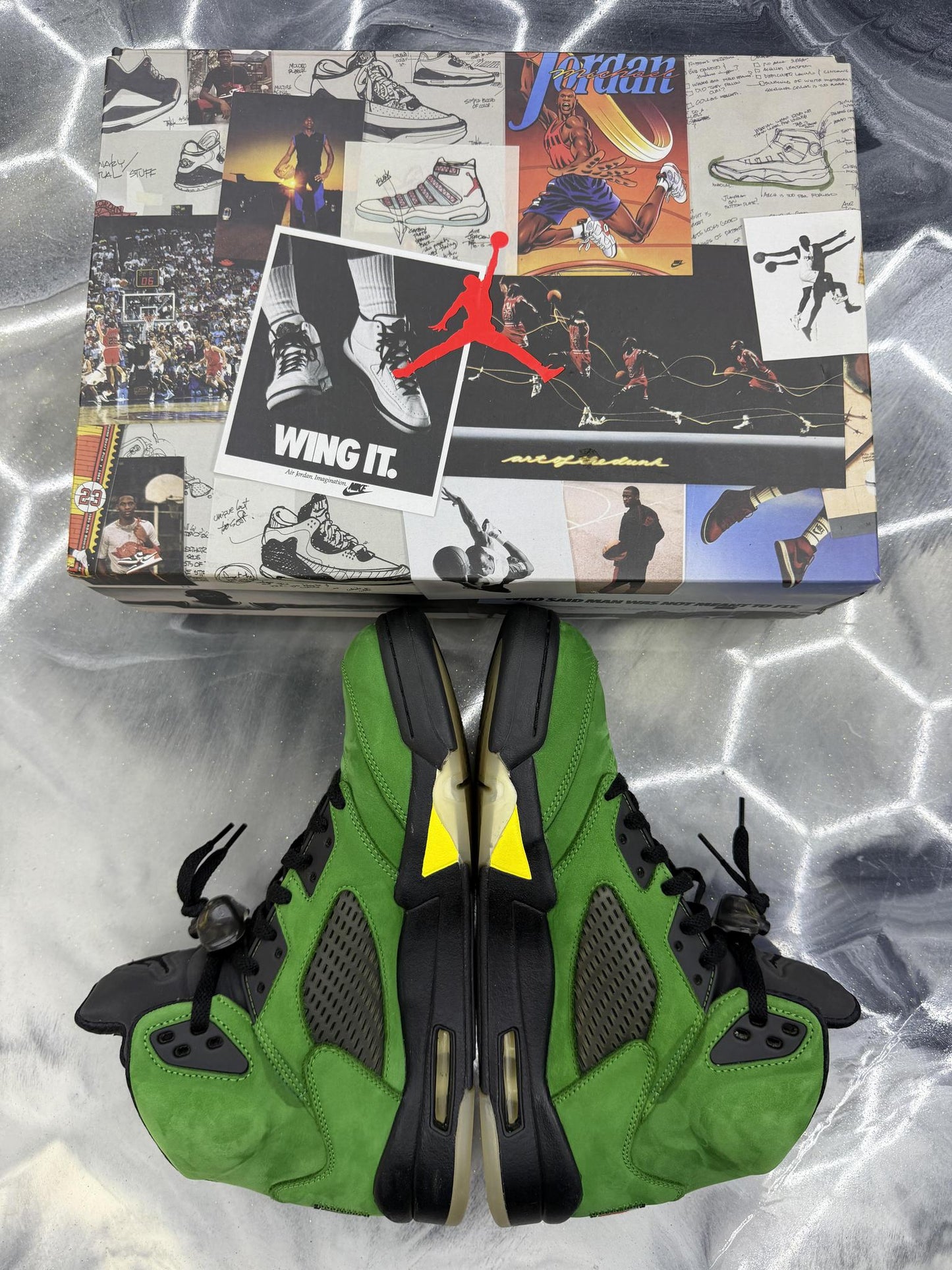 Jordan 5 Oregon Used Size 11