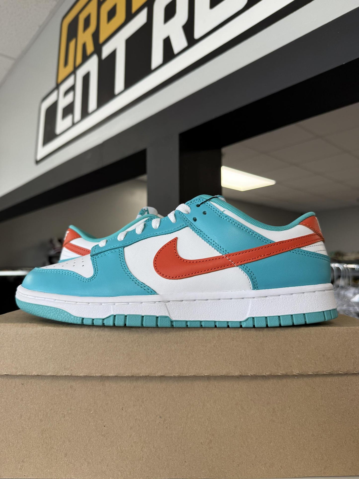 Nike Dunk Low "Dolphins" Used Size 10.5