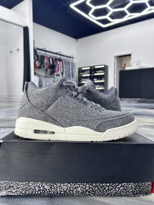 Jordan 3 "Wool" Used Size 12