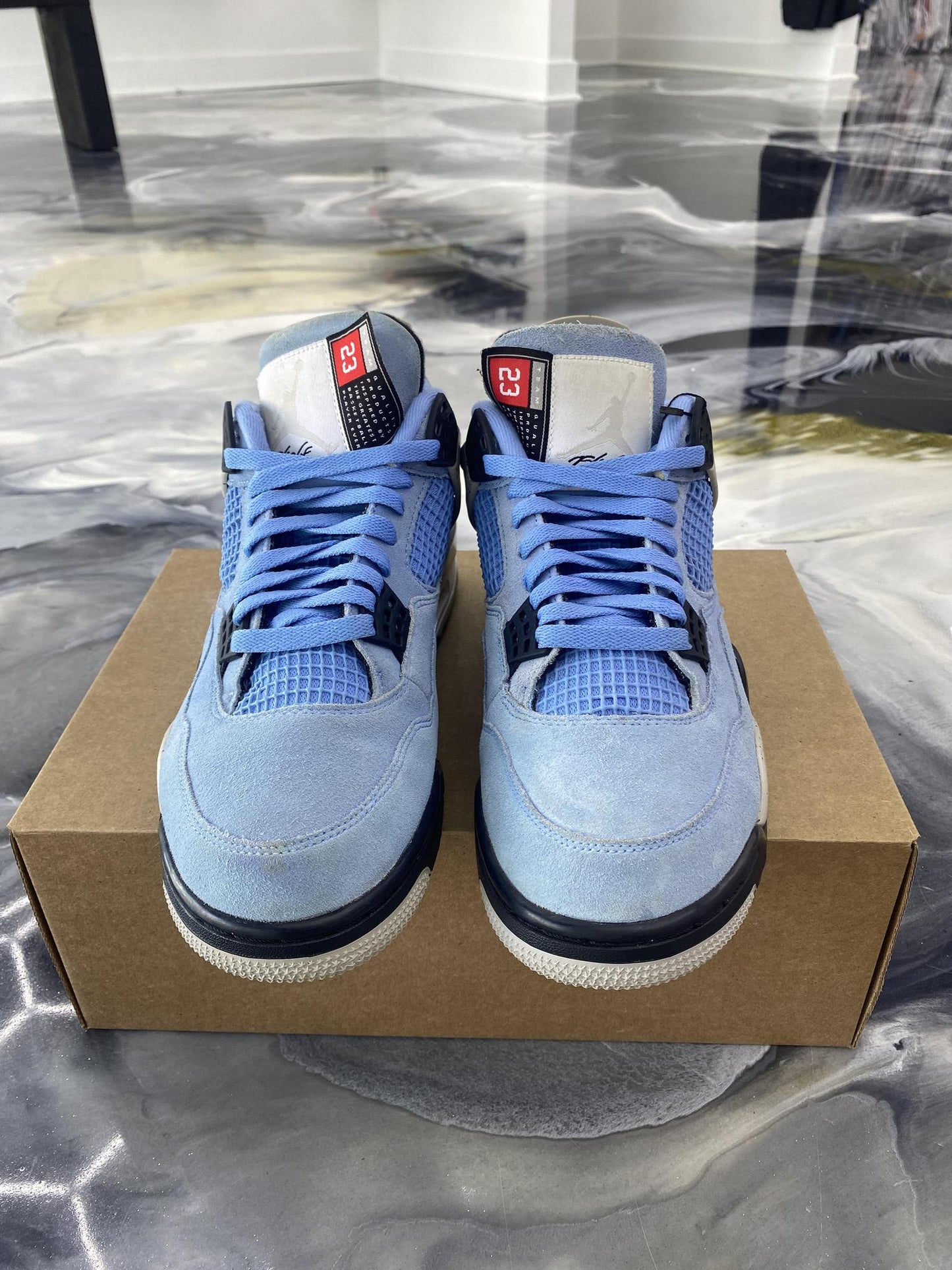 Jordan 4 "UNC" Used Size 10.5