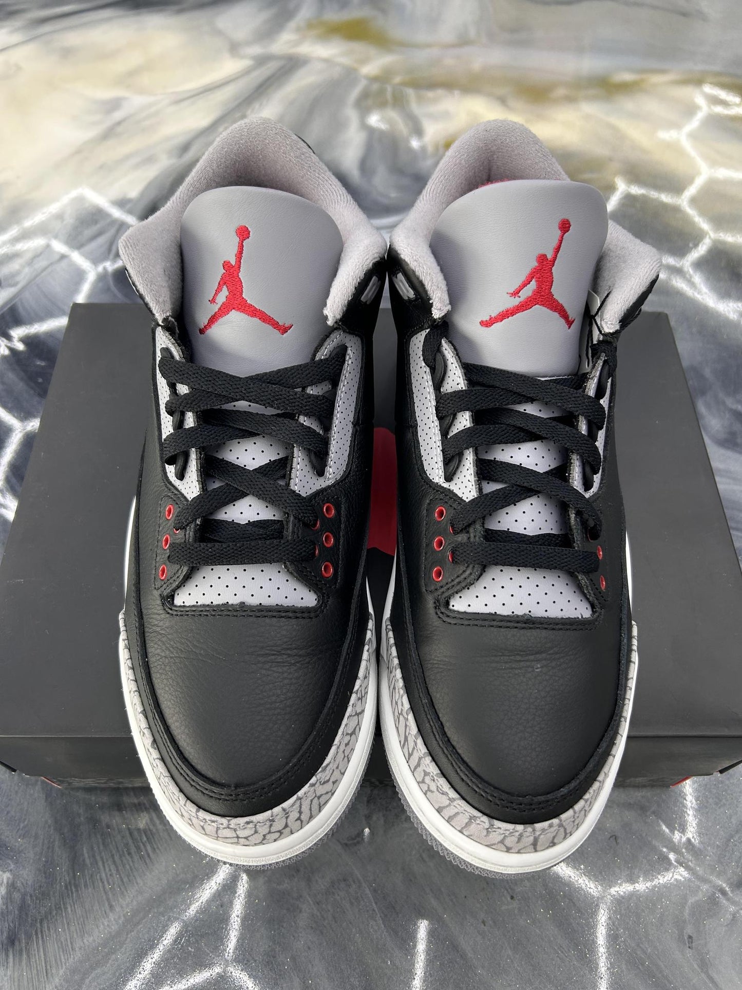Jordan 3 "Black Cement" Used Size 10