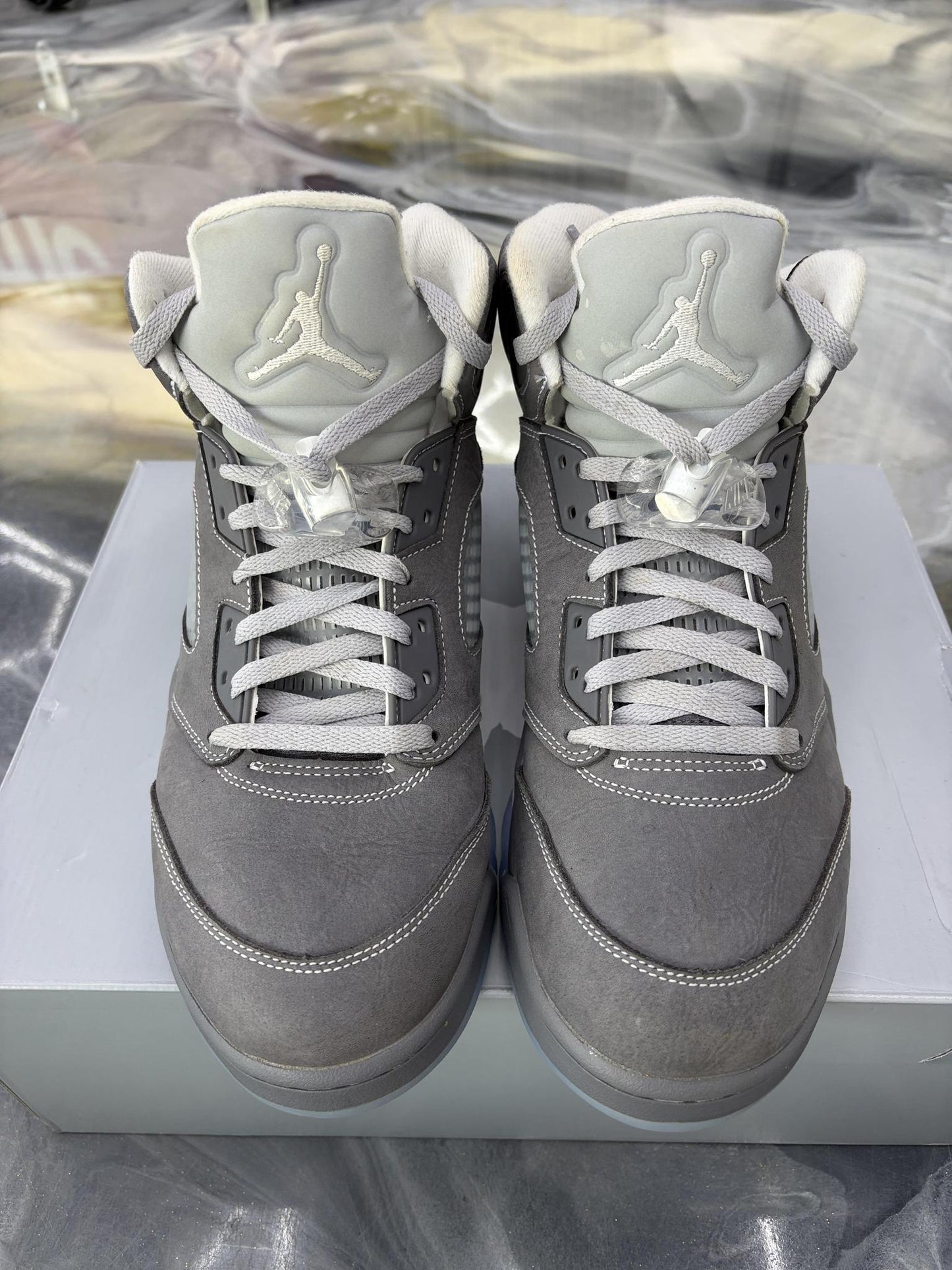 Jordan 5 "Wolf Grey" Used Size 11.5