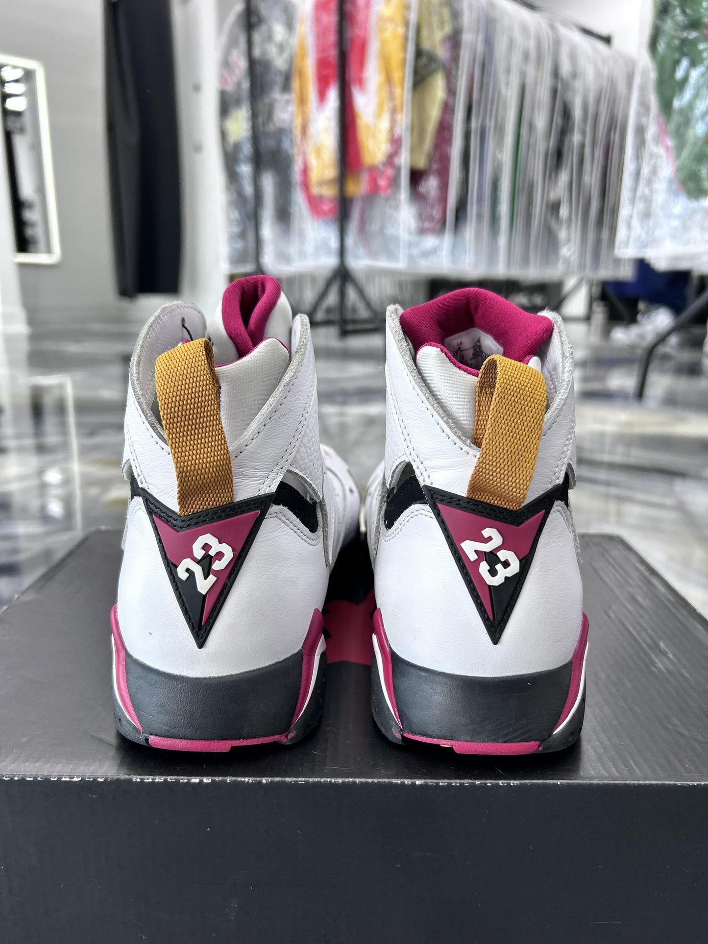 Jordan 7 "Cardinal" Used Size 8