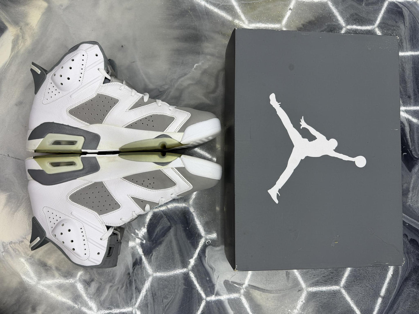 Jordan 6 "Cool Grey" Used Size 13