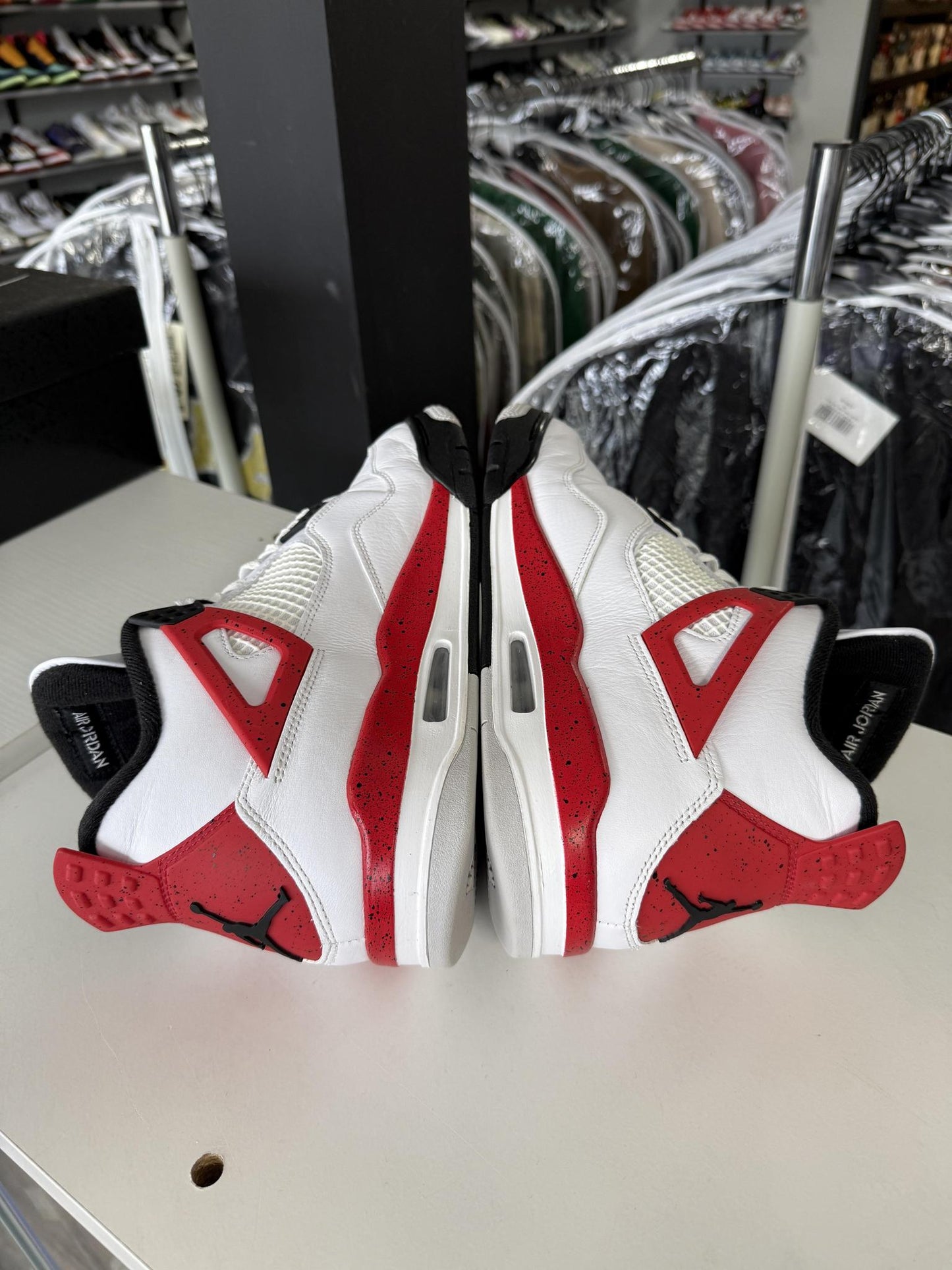 Jordan 4 "Red Cement" Used Size 11.5