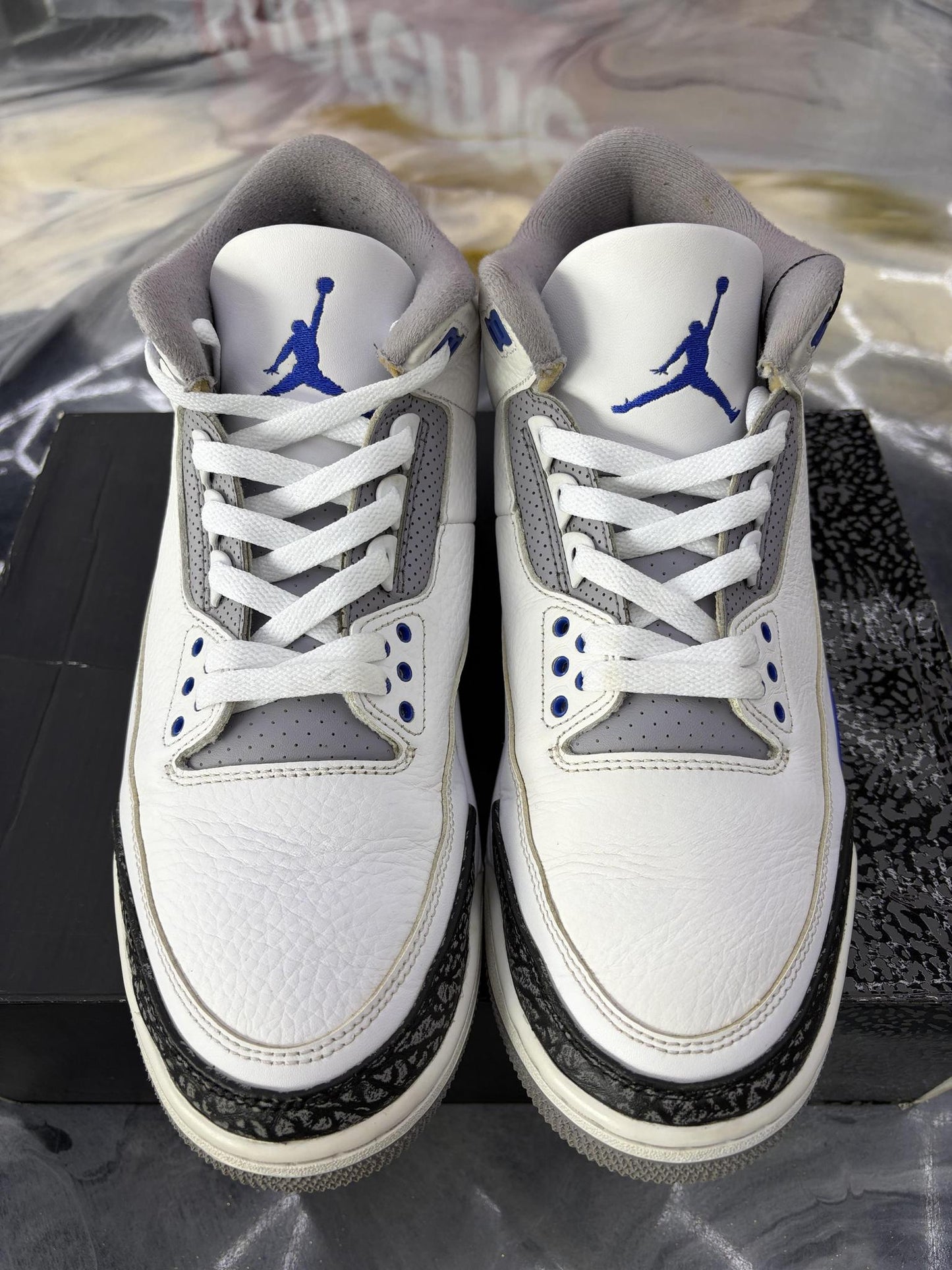 Jordan 3 "Racer Blue" Used Size 11