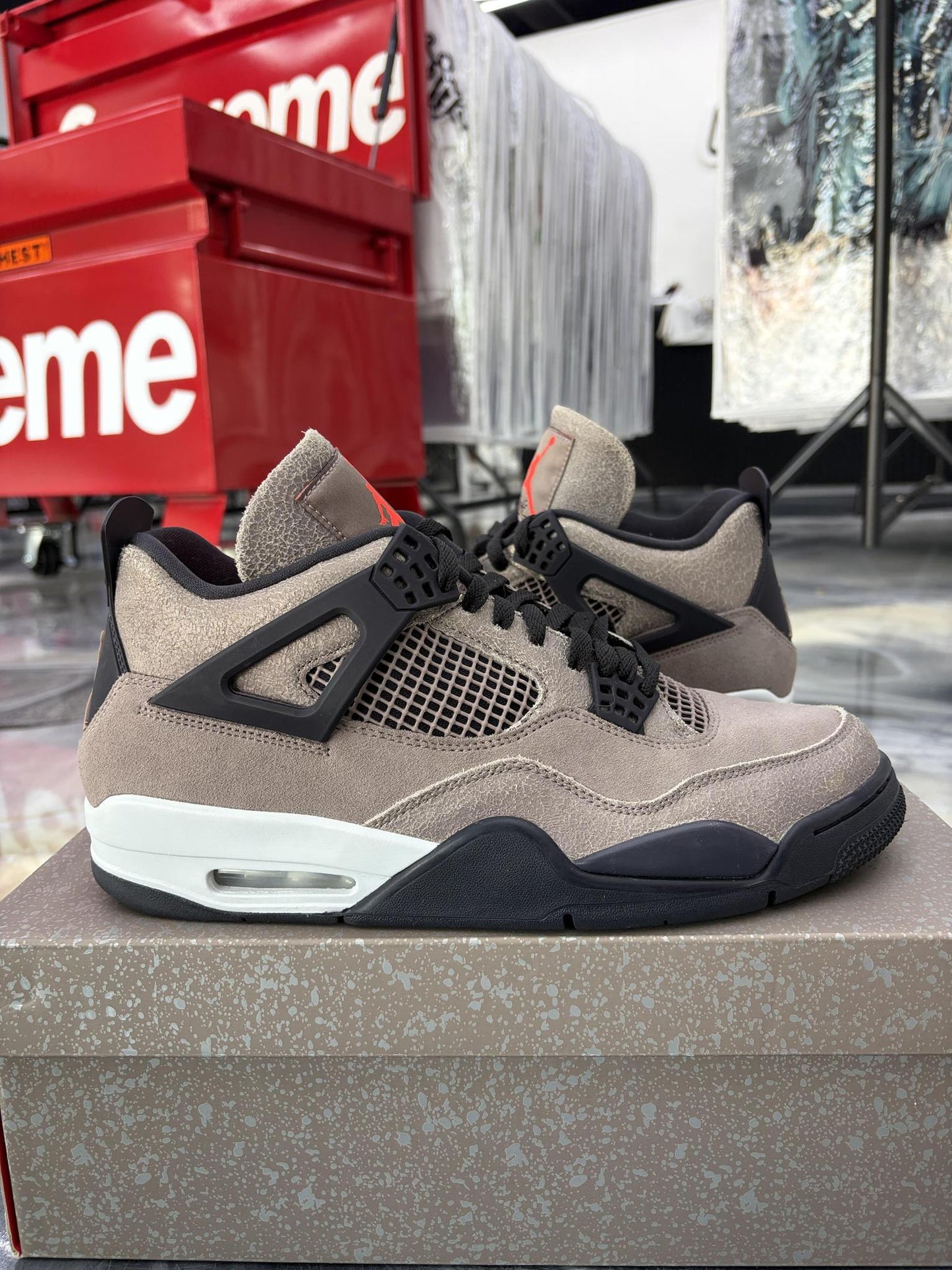 Jordan 4 "Taupe Haze" Used Size 12