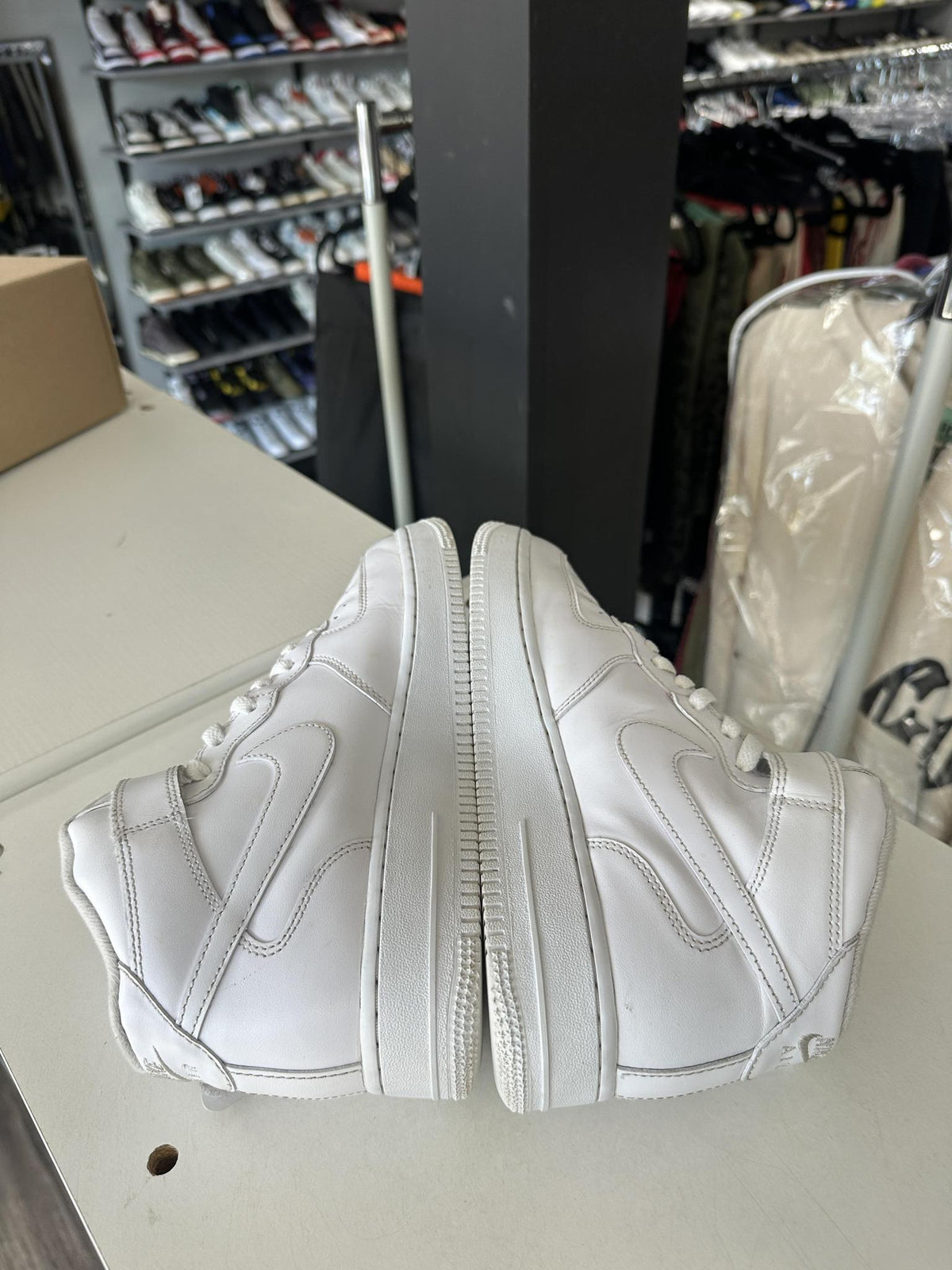 Nike Supreme Air Force One Mid White Used