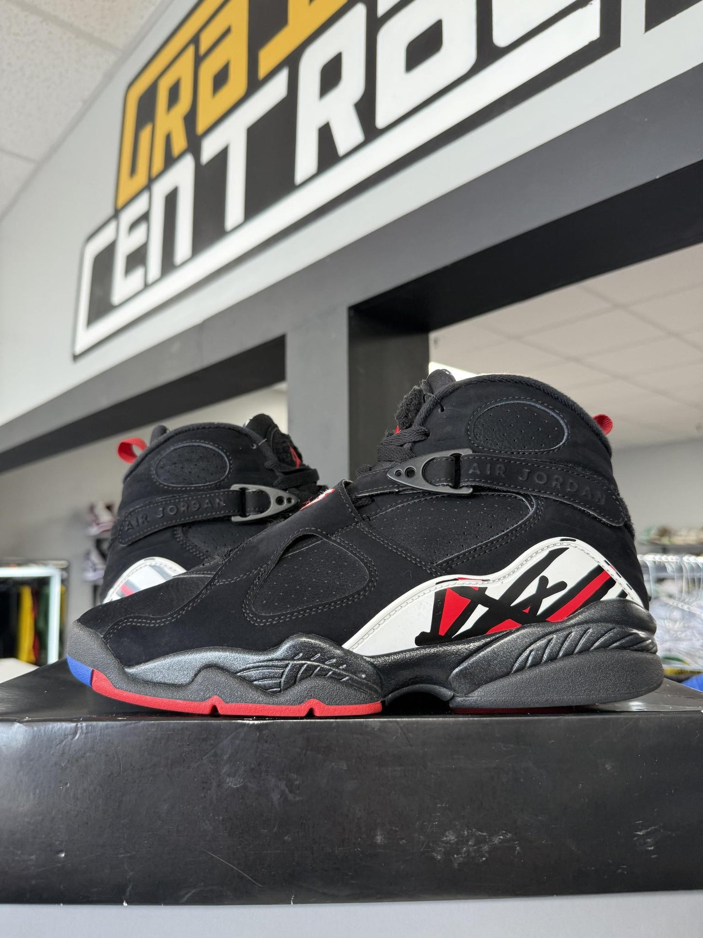 Jordan 8 "Playoff" Used Size 8
