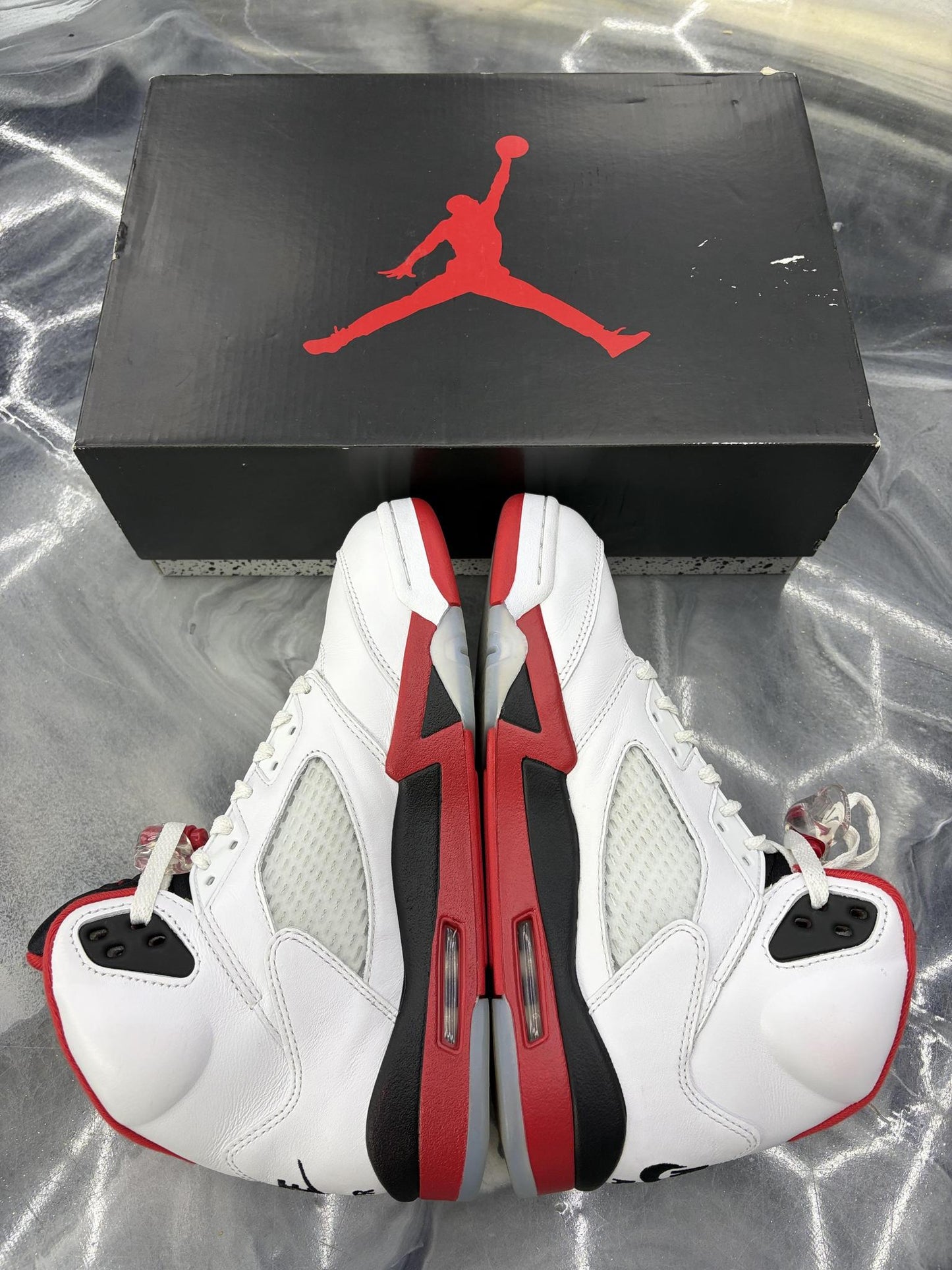 Jordan 5 "Fire Red" Used Size 8