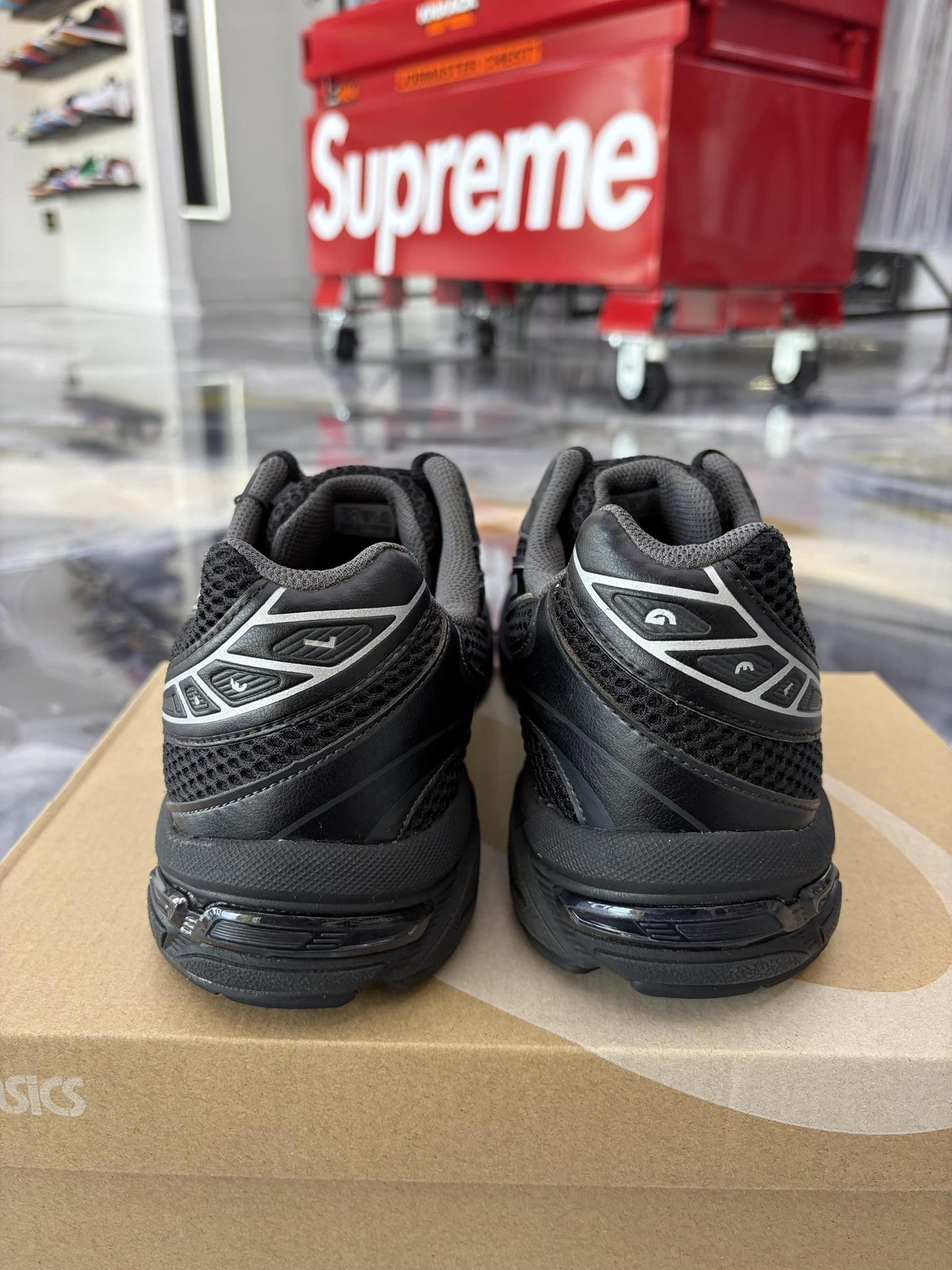 Asics Gel 1130 "Black Pure Silver" Used Size 9.5