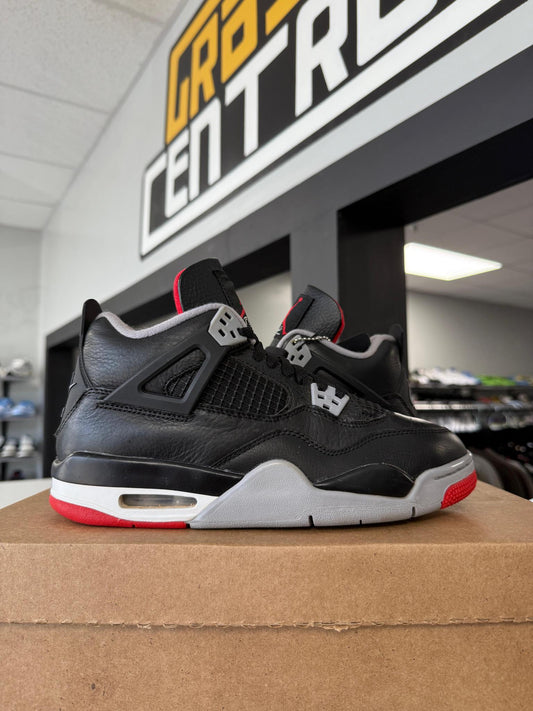 Jordan 4 "Bred Reimagined" Used Size 7Y/8.5W