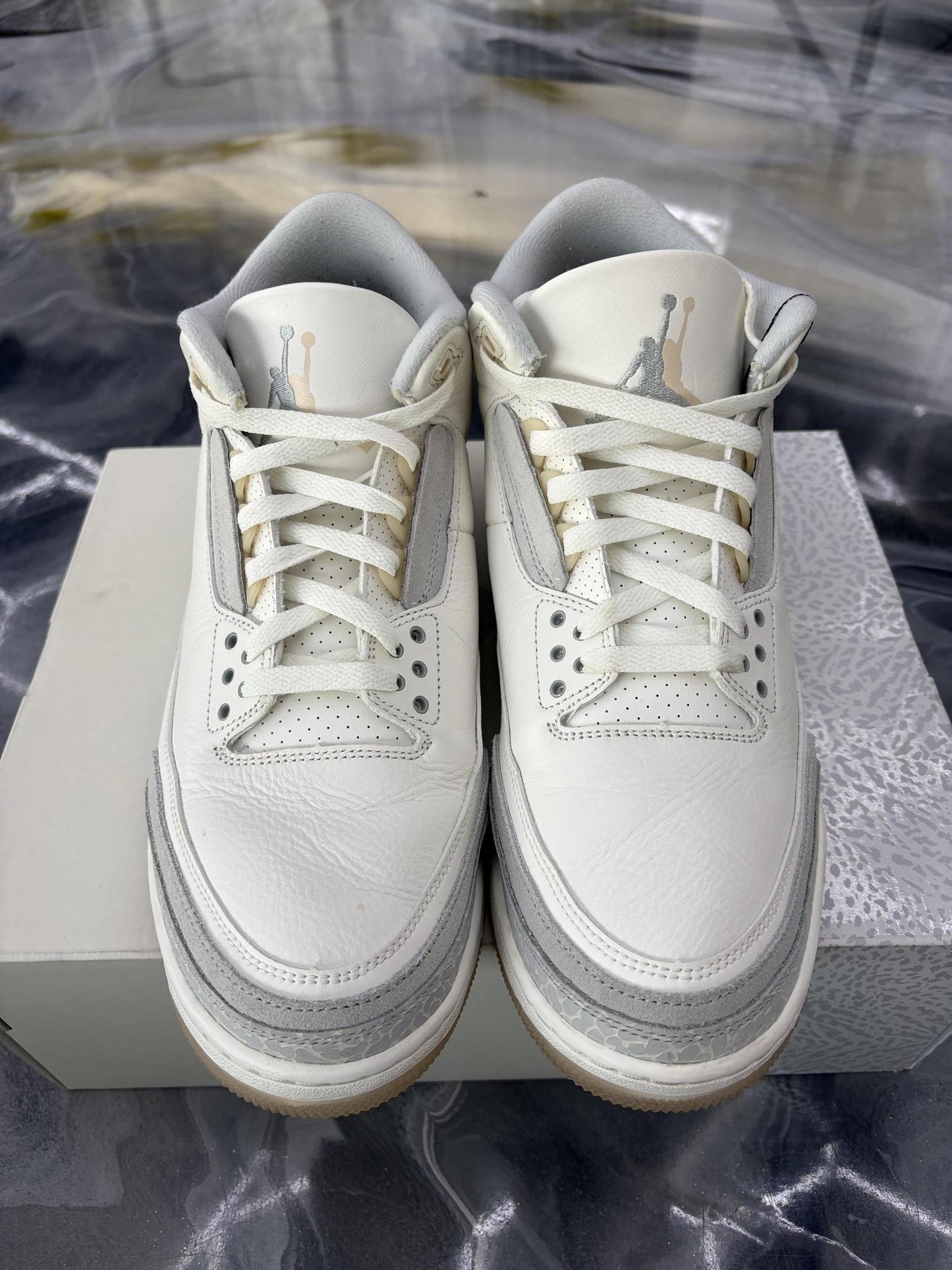 Jordan 3 Craft "Ivory" Used Size 12