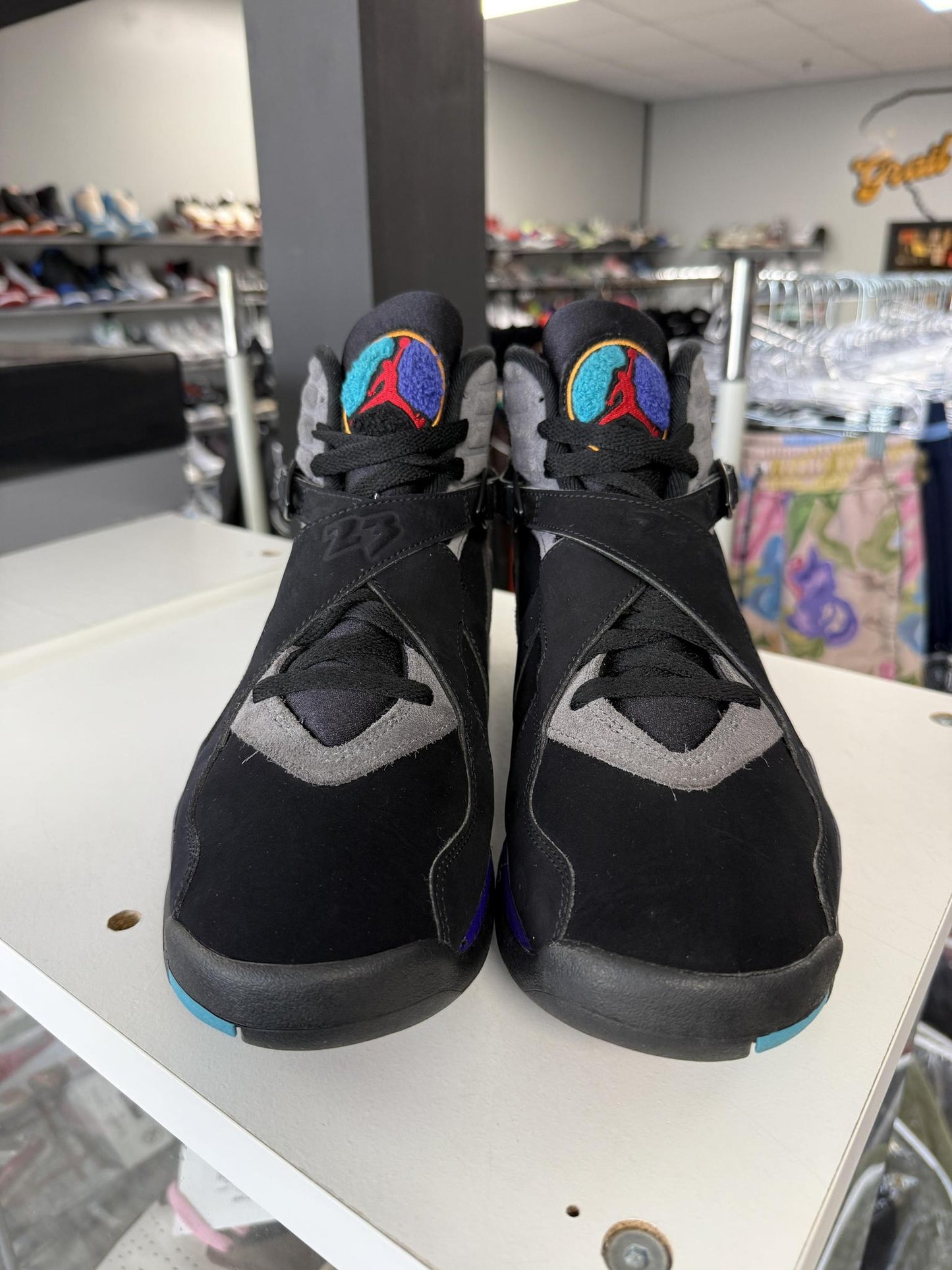 Jordan 8 "Aqua" Used Size 10.5