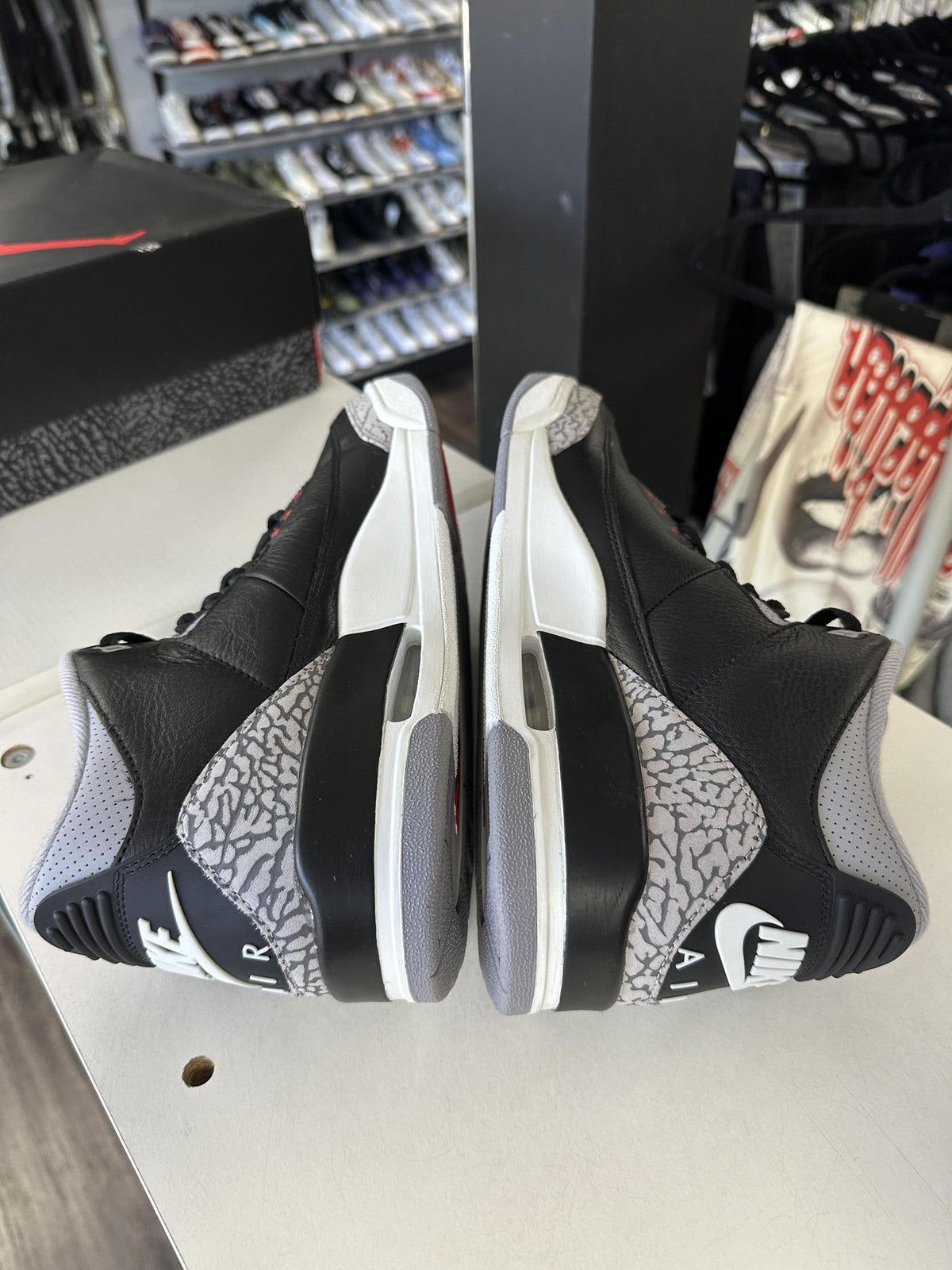 Jordan 3 "Black Cement" Size 12 Used