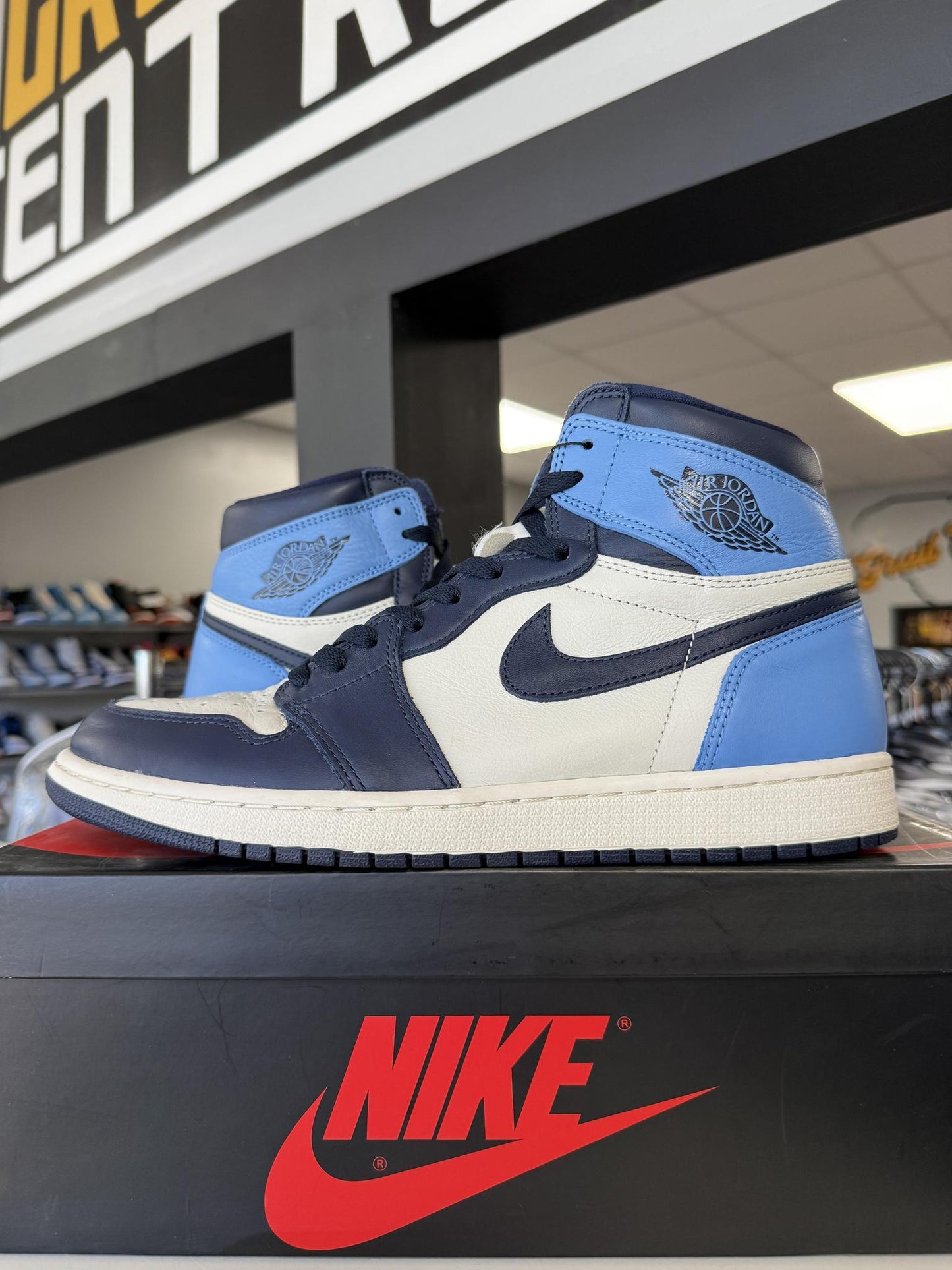 Jordan 1 "Obsidian" Used Size 11.5