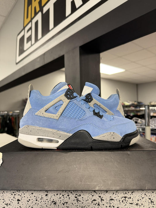 Jordan 4 "University Blue" Used Size 6Y/7.5W