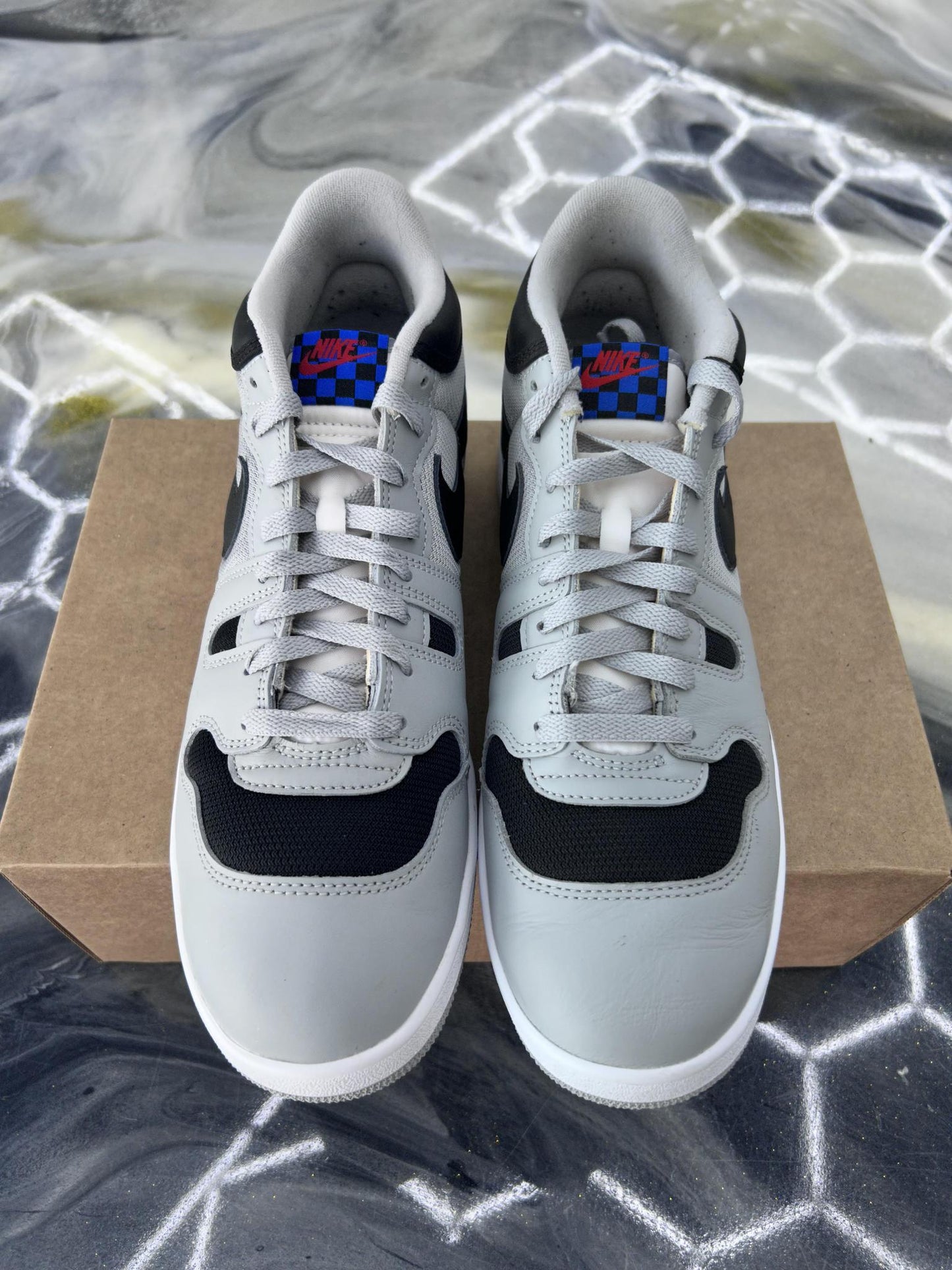 Nike Mac Attack "Light Smoke Grey" Used Size 12