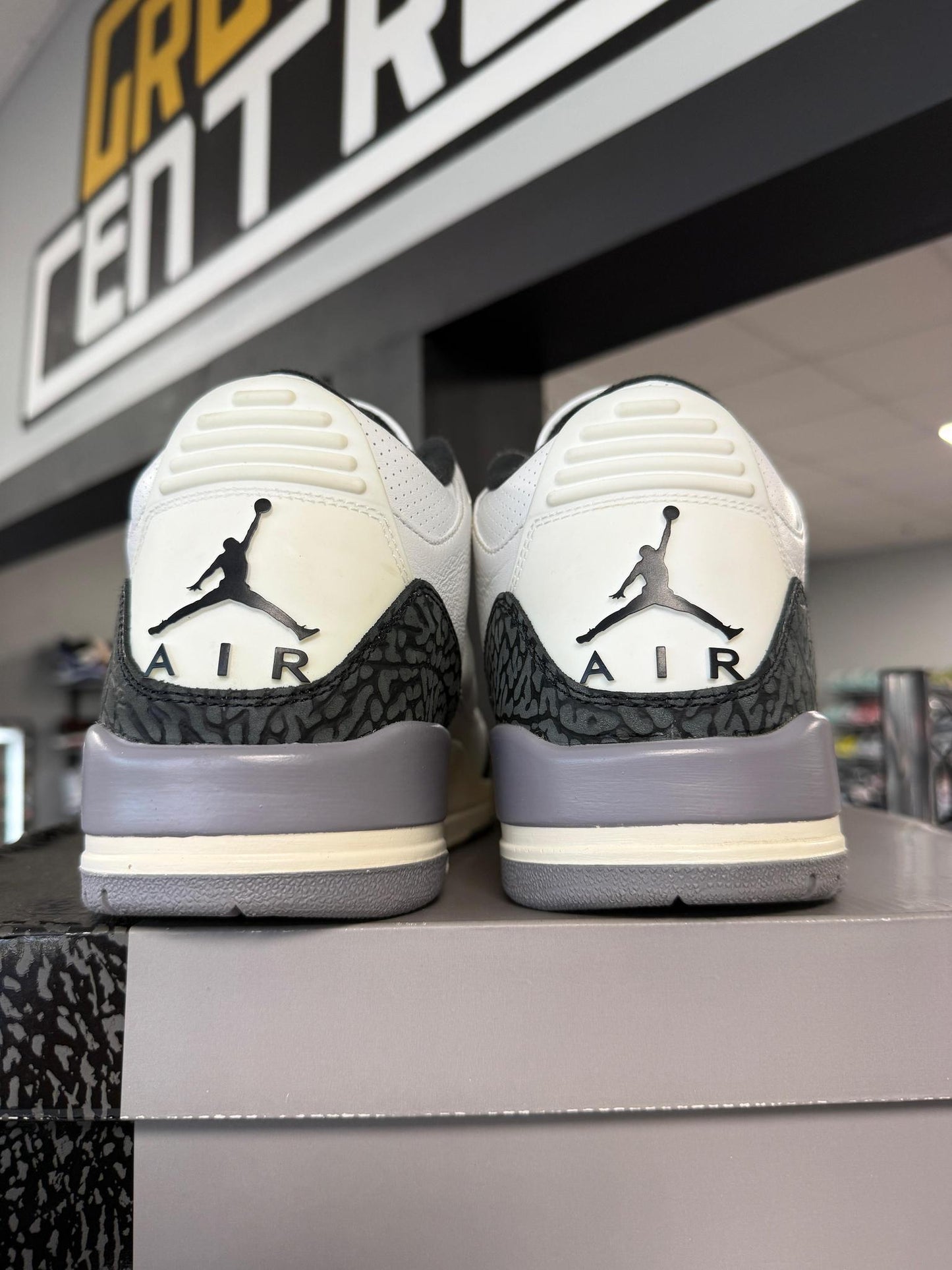 Jordan 3 "Grey Cement" Used Size 13