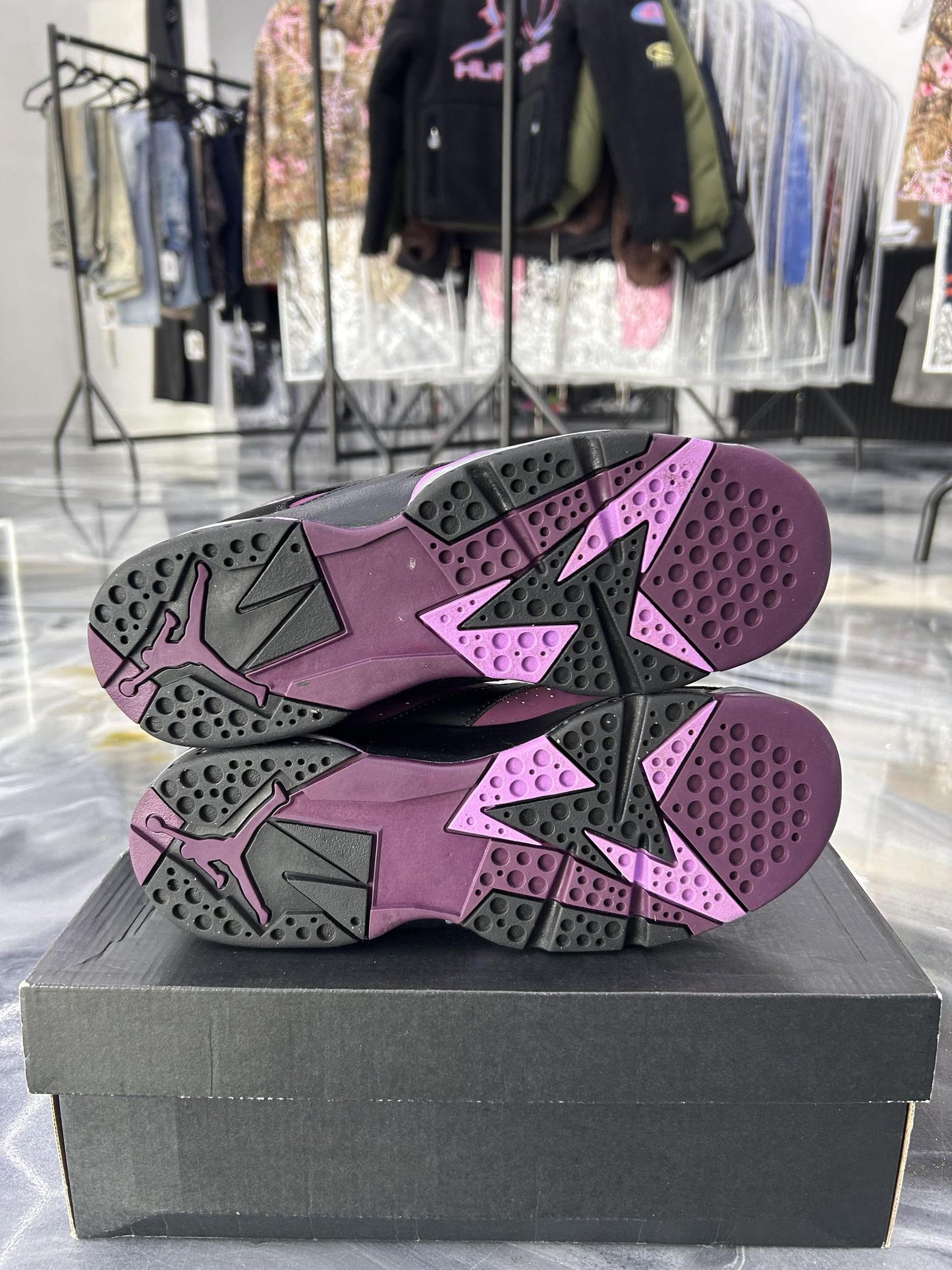 Jordan 7 "Mulberry" Used Size 6.5Y/8W