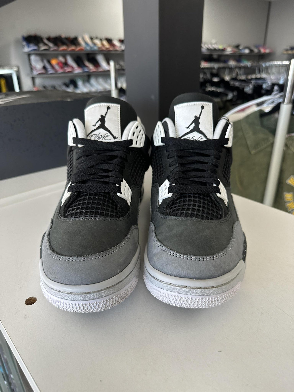 Jordan 4 "Fear" Used Size 9
