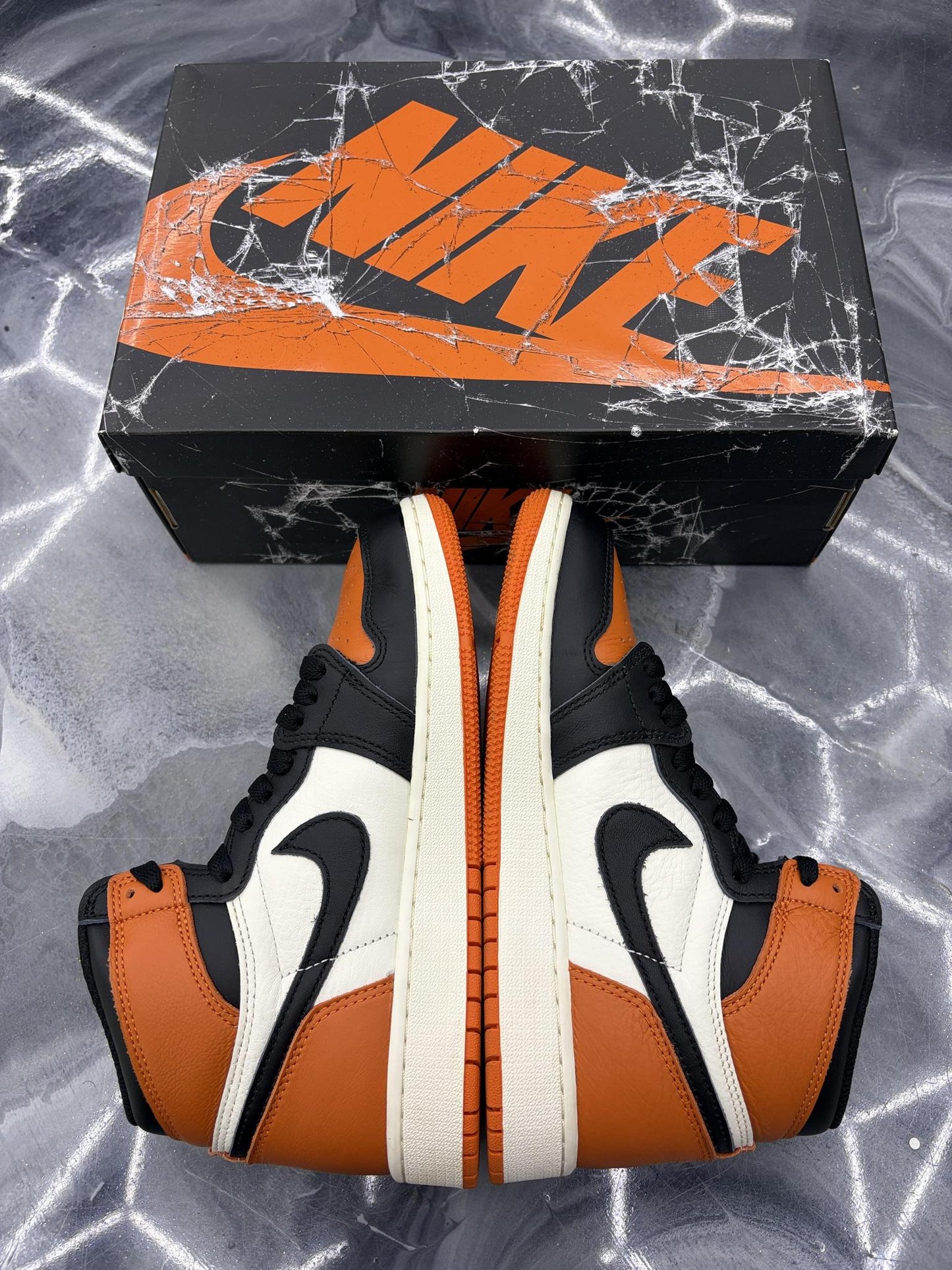 Jordan 1 "Shattered Backboard" Used Size 5.5Y/7W