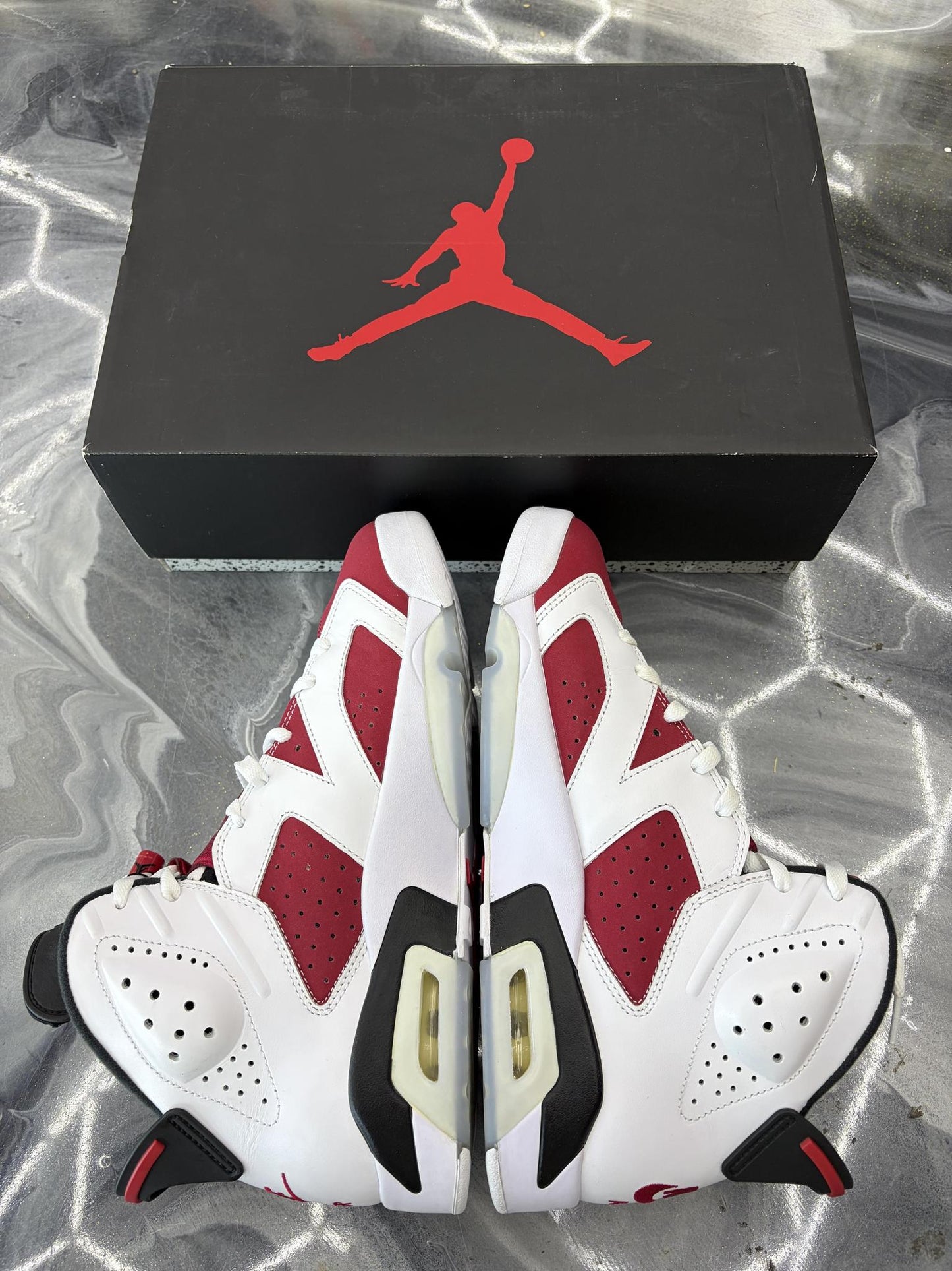 Jordan 6 "Carmine" Used Size 10