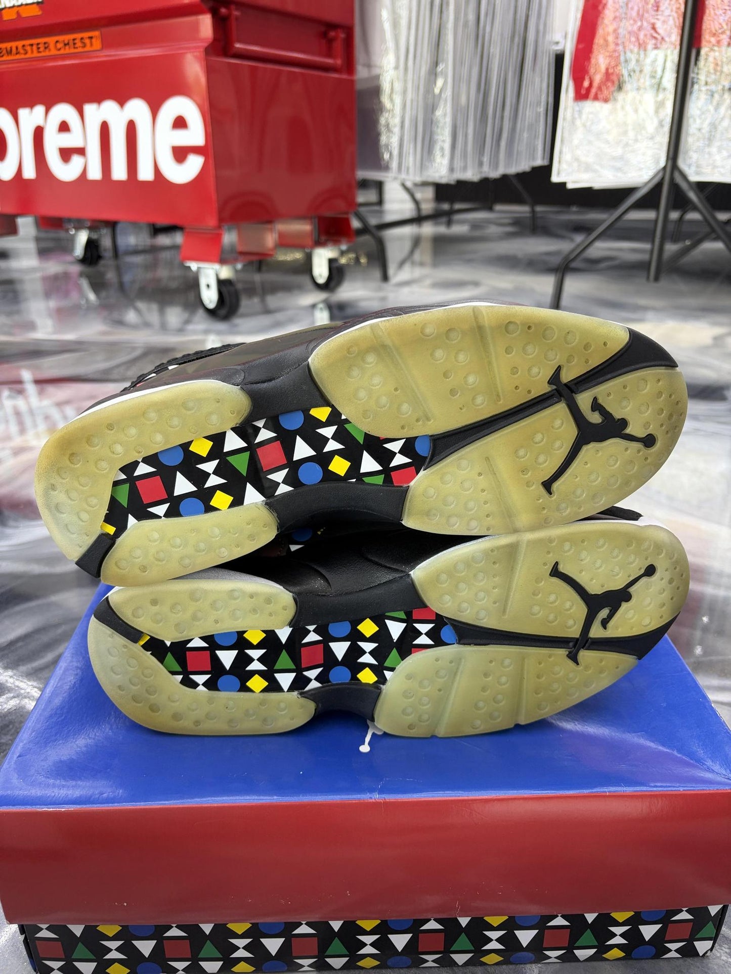 Jordan 8 "Quai 54" Used Size 12