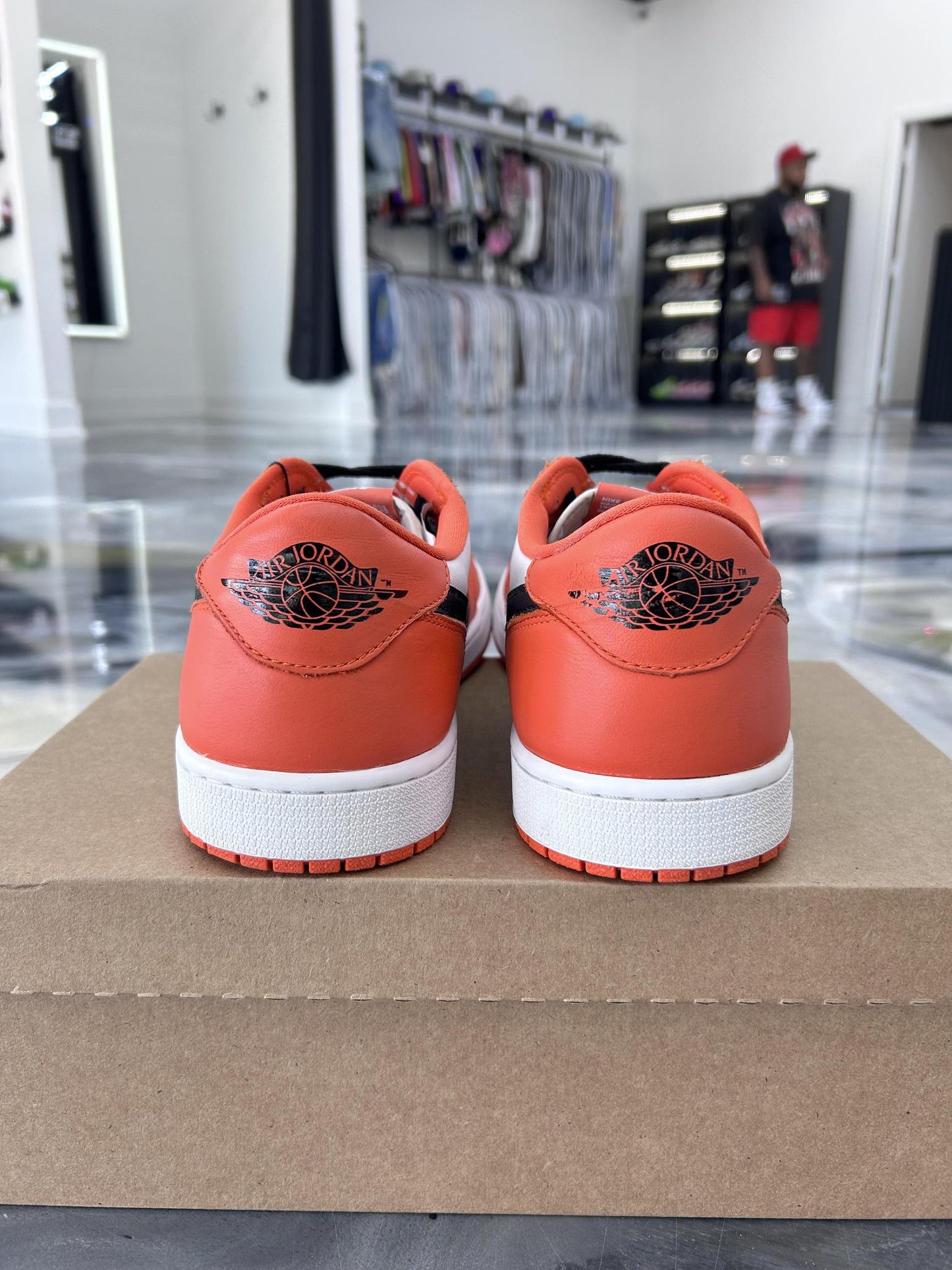 Jordan 1 Low "Starfish" Used Size 15