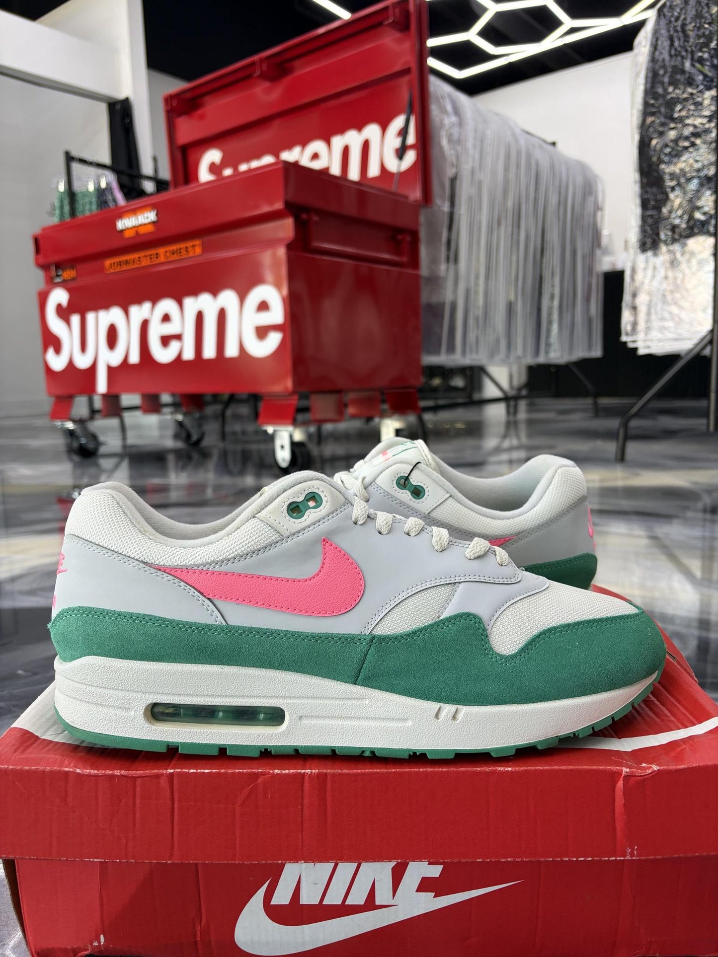 Nike Air Max 1 "Watermelon" Used Size 13