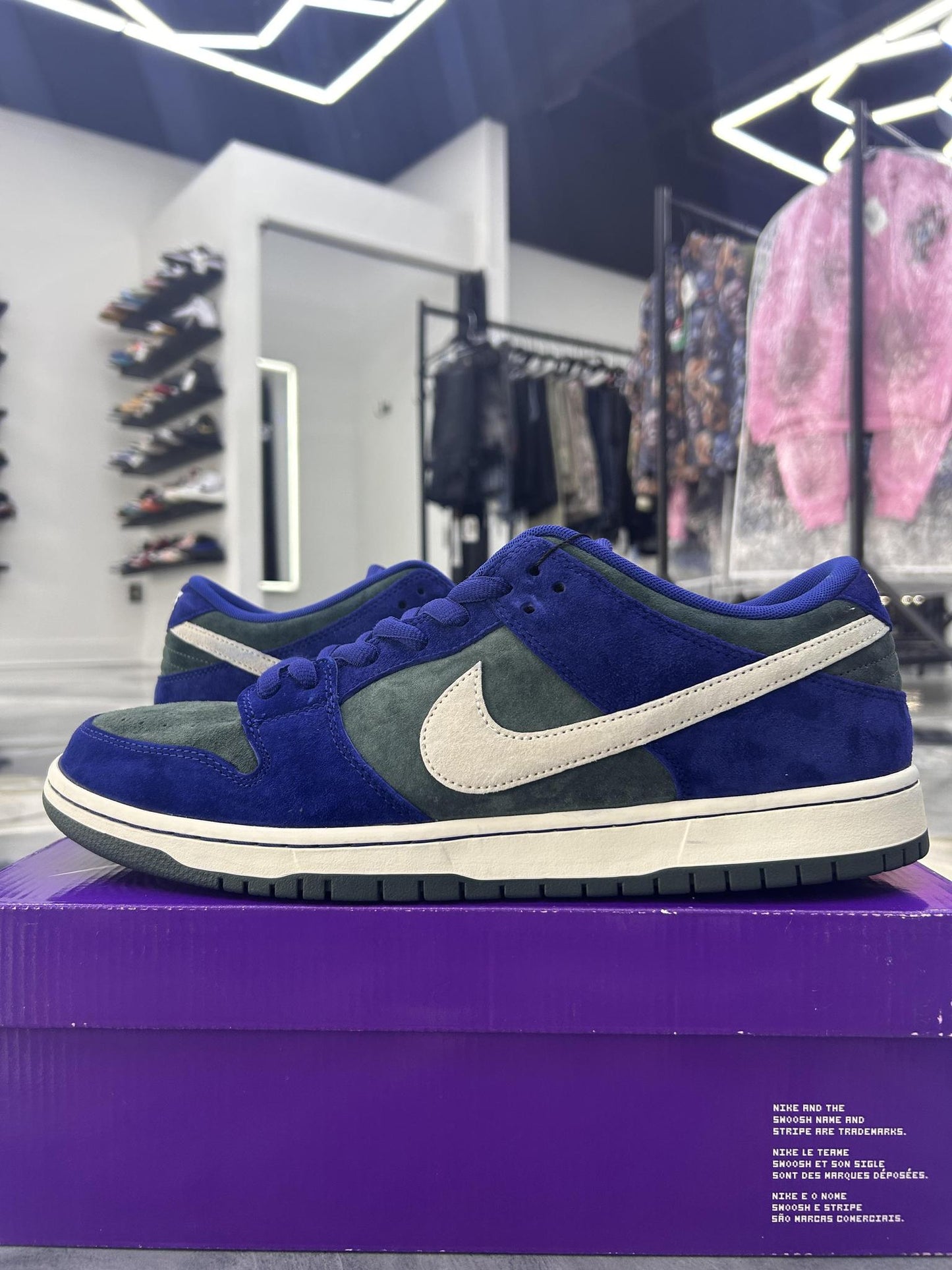 Nike SB Dunk Low "Deep Royal Blue" Used Size 15